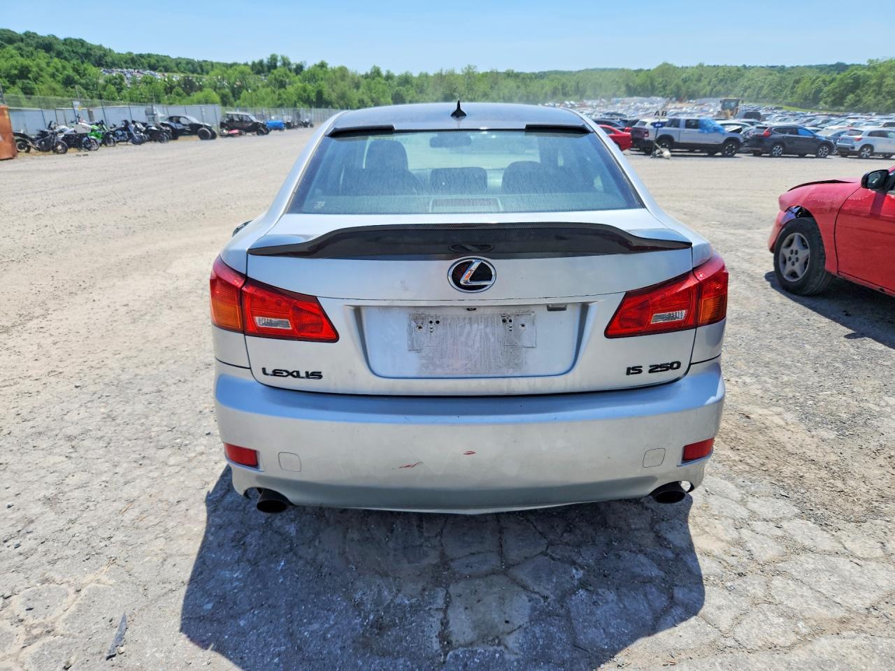 2007 Lexus Is 250 Silver vin: JTHCK262472009535