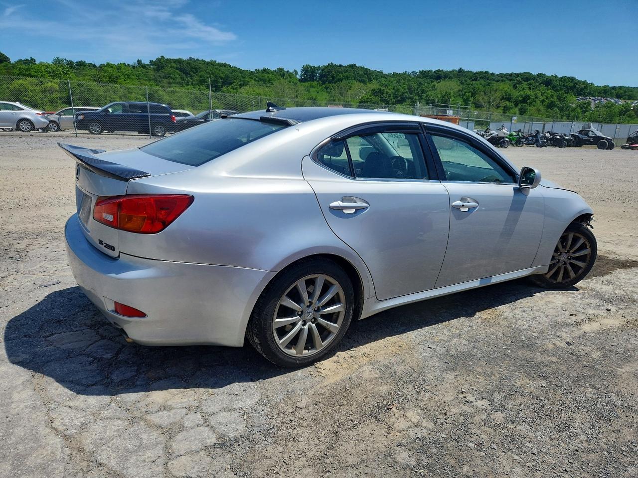 2007 Lexus Is 250 Silver vin: JTHCK262472009535