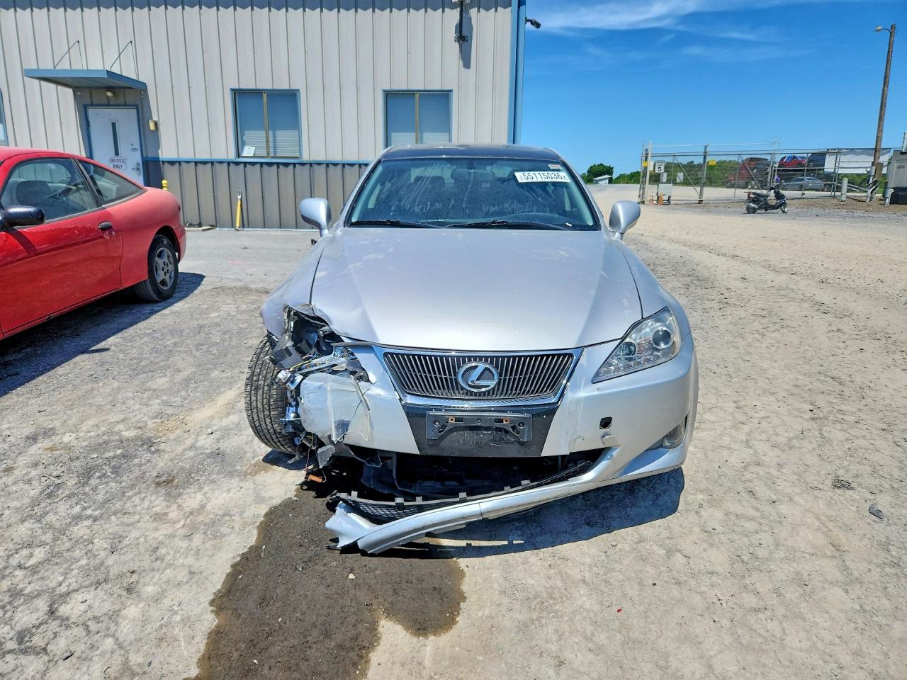 2007 Lexus Is 250 Silver vin: JTHCK262472009535