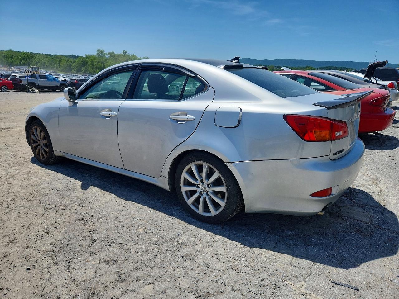2007 Lexus Is 250 Silver vin: JTHCK262472009535