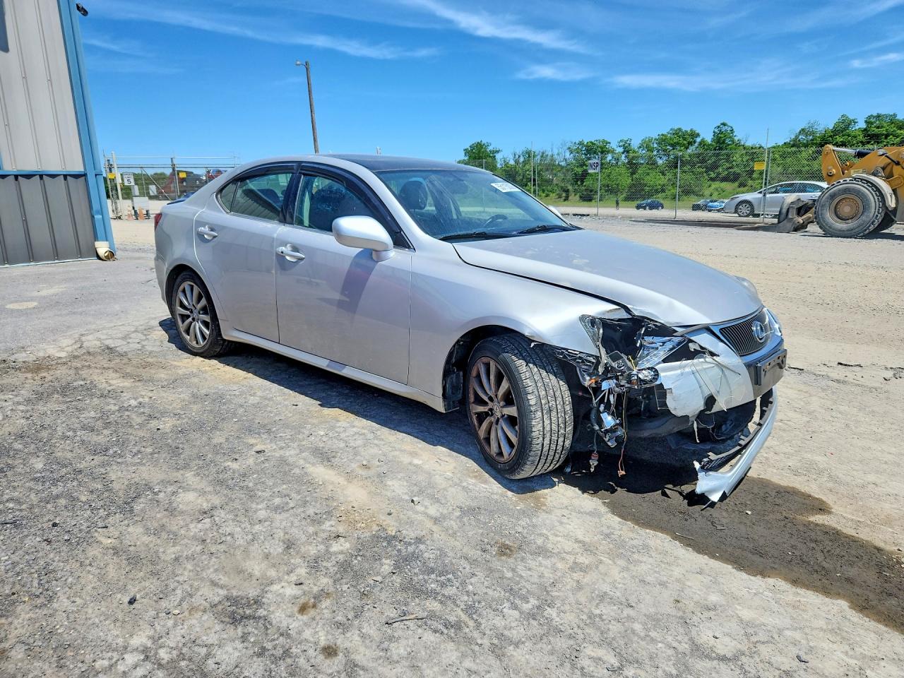 2007 Lexus Is 250 Silver vin: JTHCK262472009535