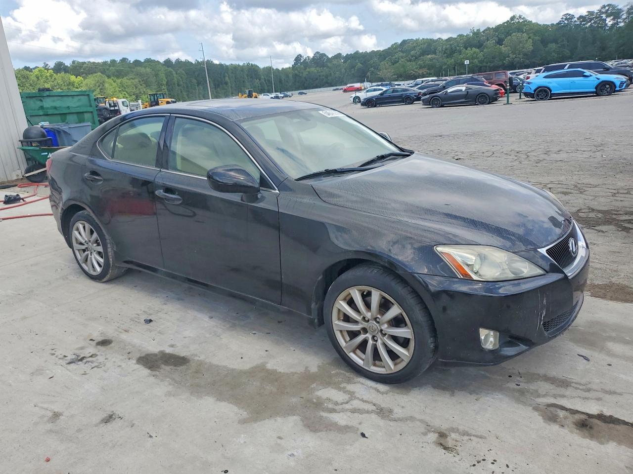 2007 Lexus Is 250 Black vin: JTHCK262472010698