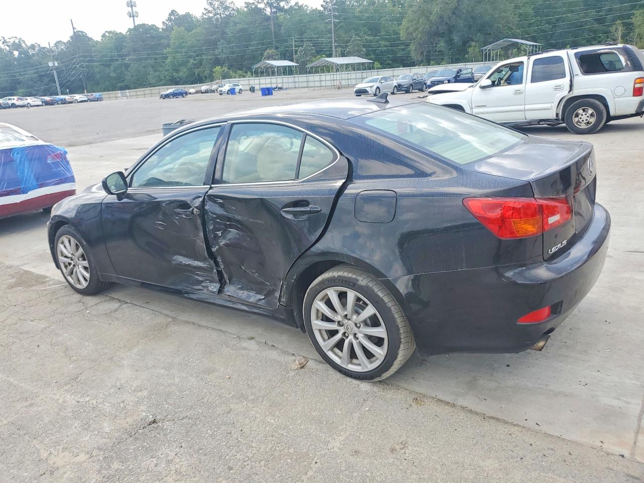 2007 Lexus Is 250 Black vin: JTHCK262472010698