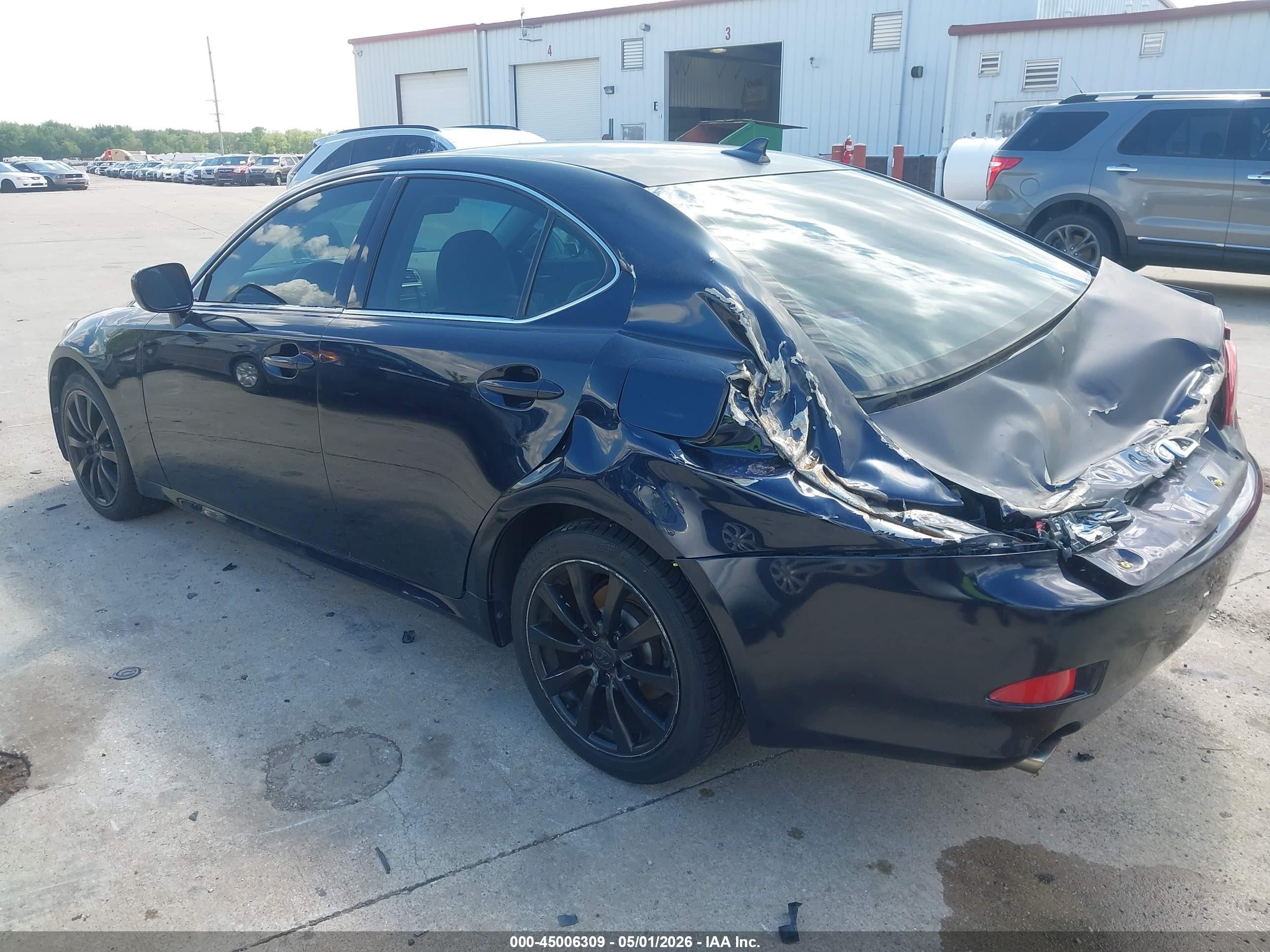 2007 Lexus Is 250 Black vin: JTHCK262472013651