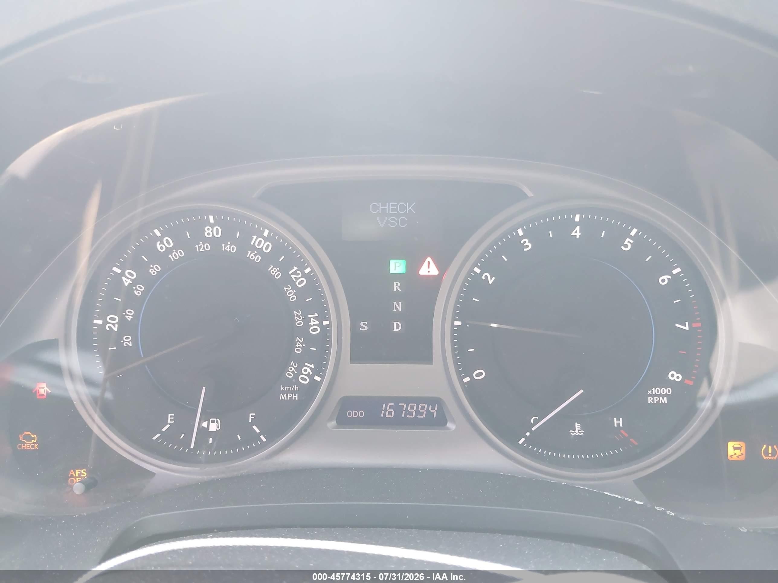 2007 Lexus Is 250 Black vin: JTHCK262472016193