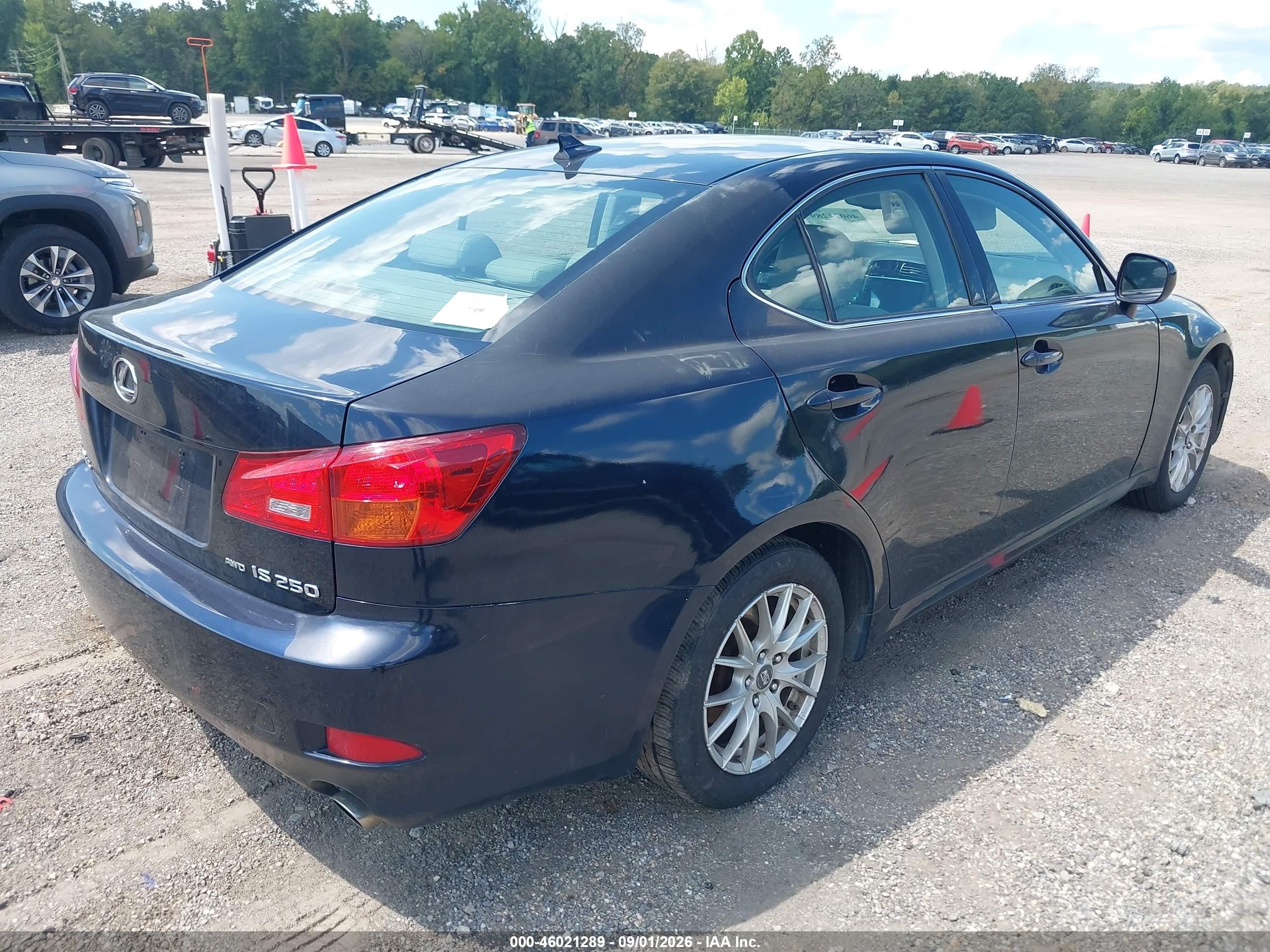 2007 Lexus Is 250   Blue vin: JTHCK262475010280