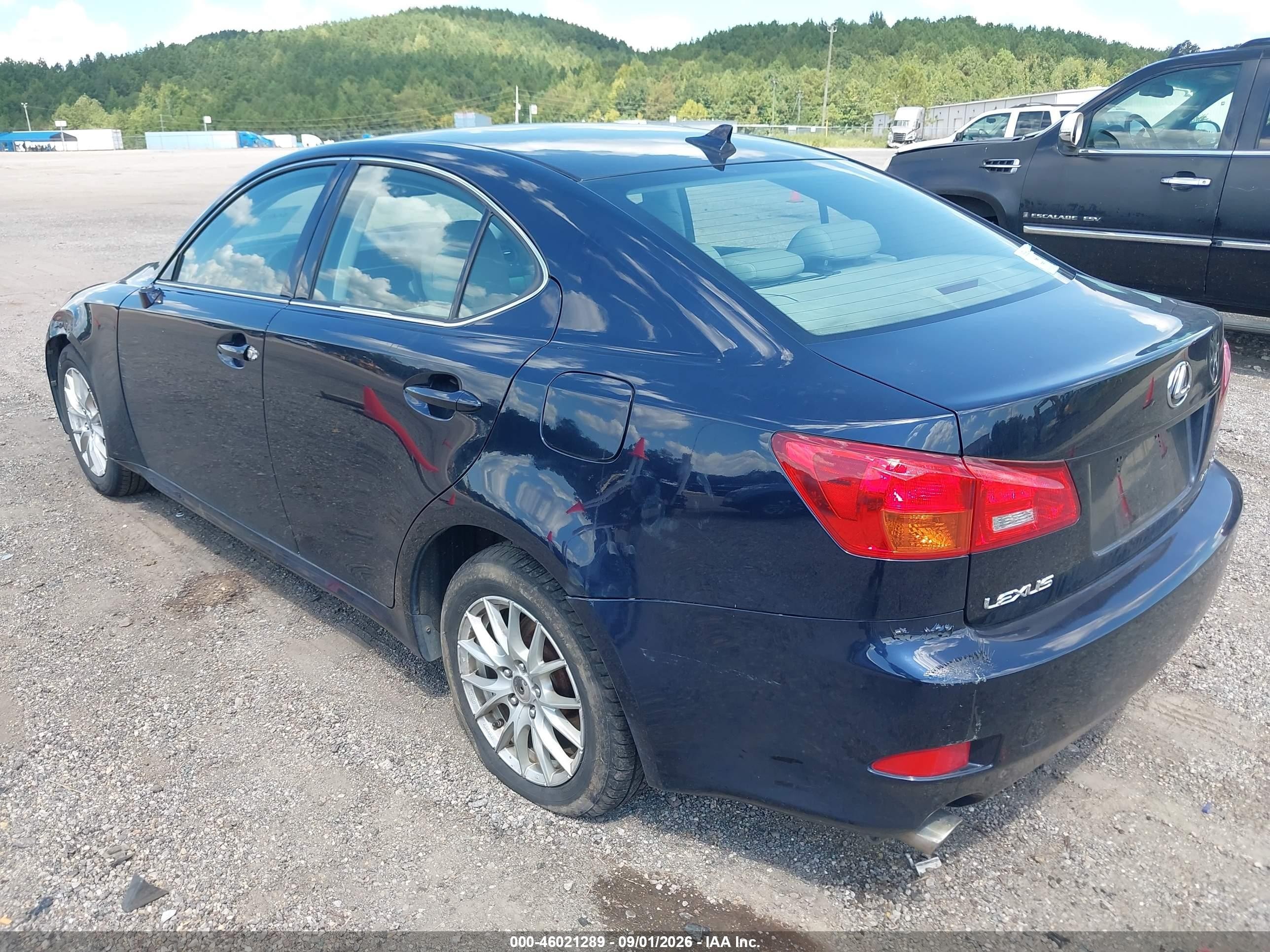 2007 Lexus Is 250   Blue vin: JTHCK262475010280