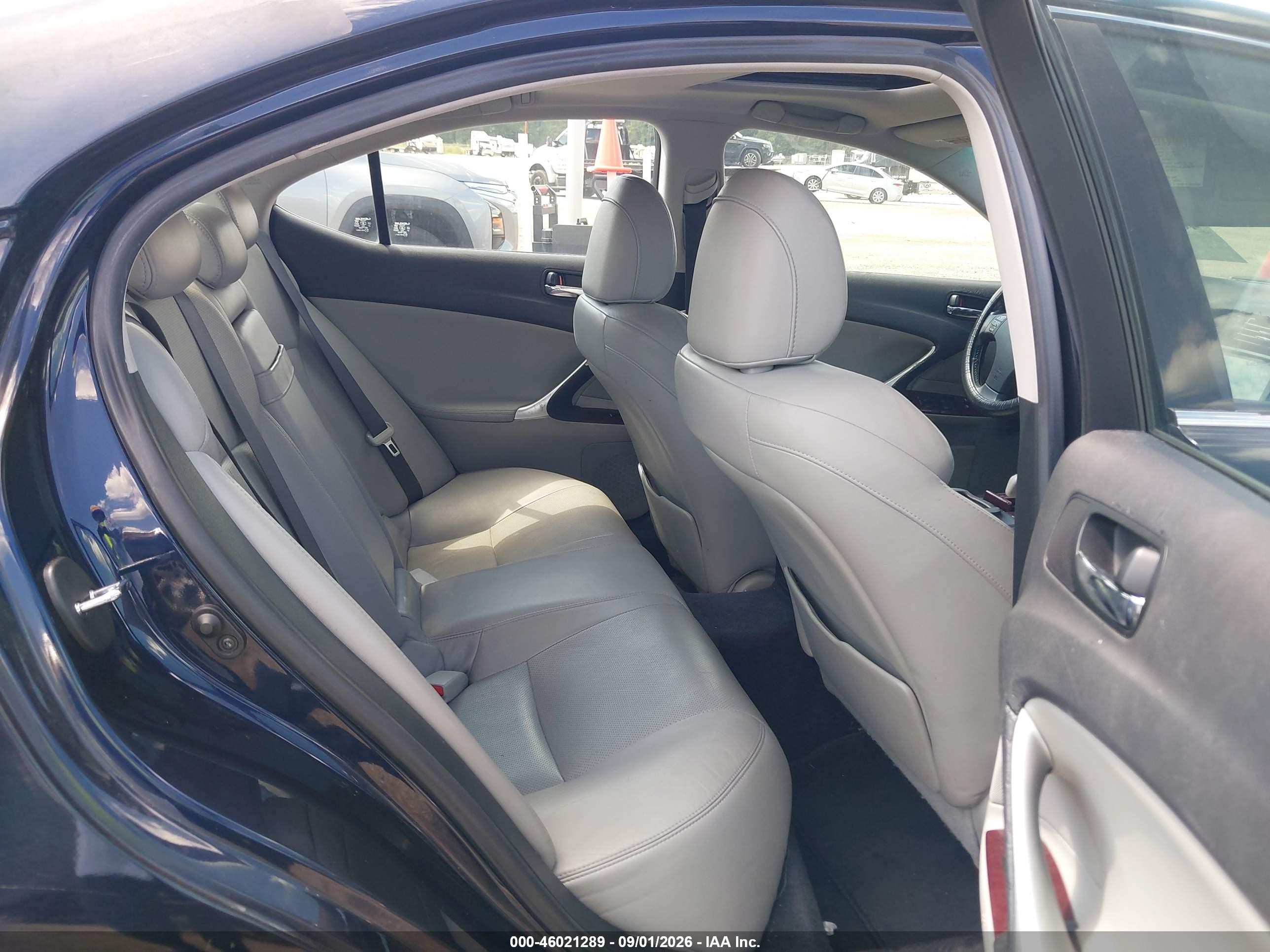 2007 Lexus Is 250   Blue vin: JTHCK262475010280