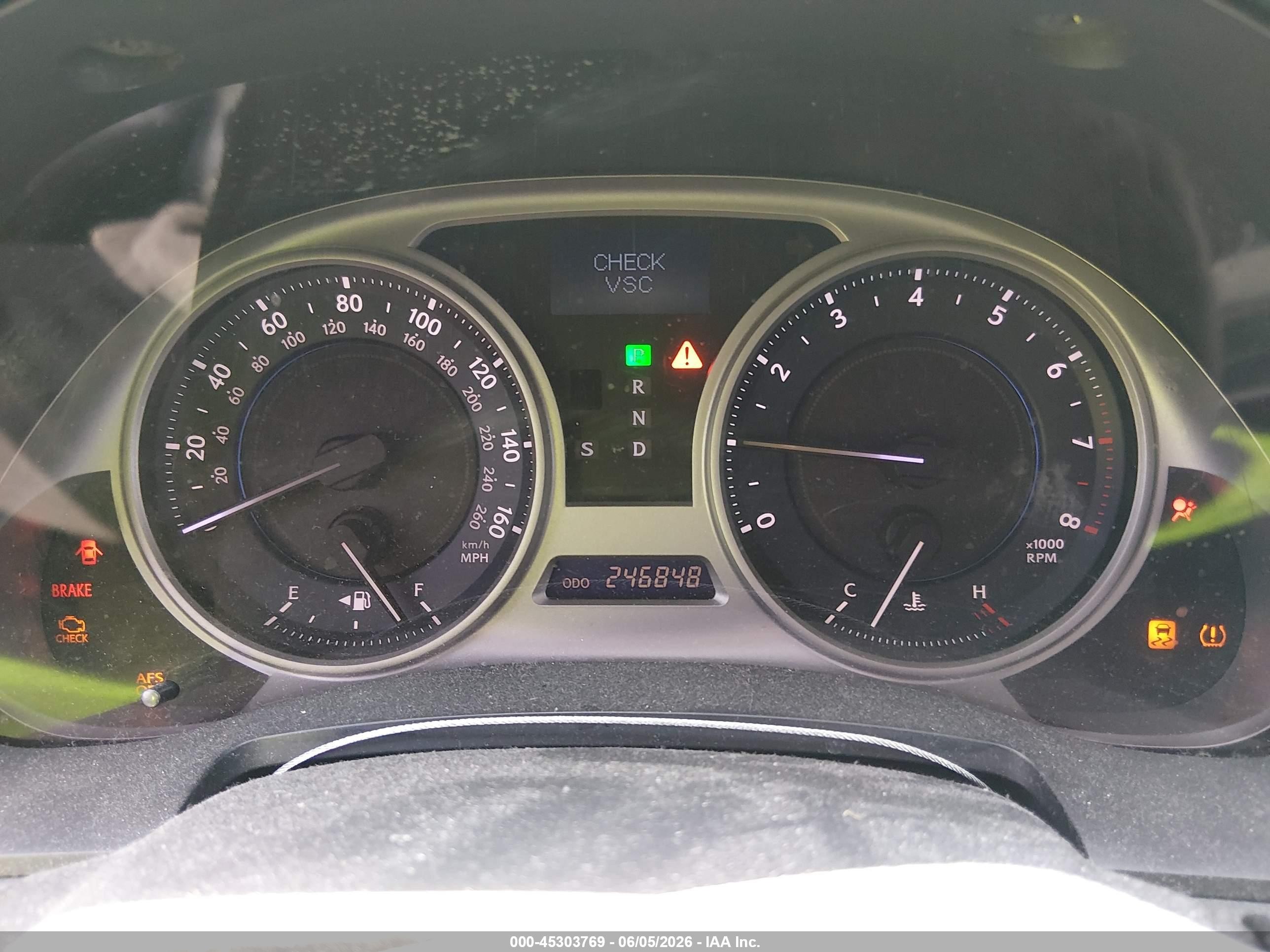 2008 Lexus Is 250 Black vin: JTHCK262482020343