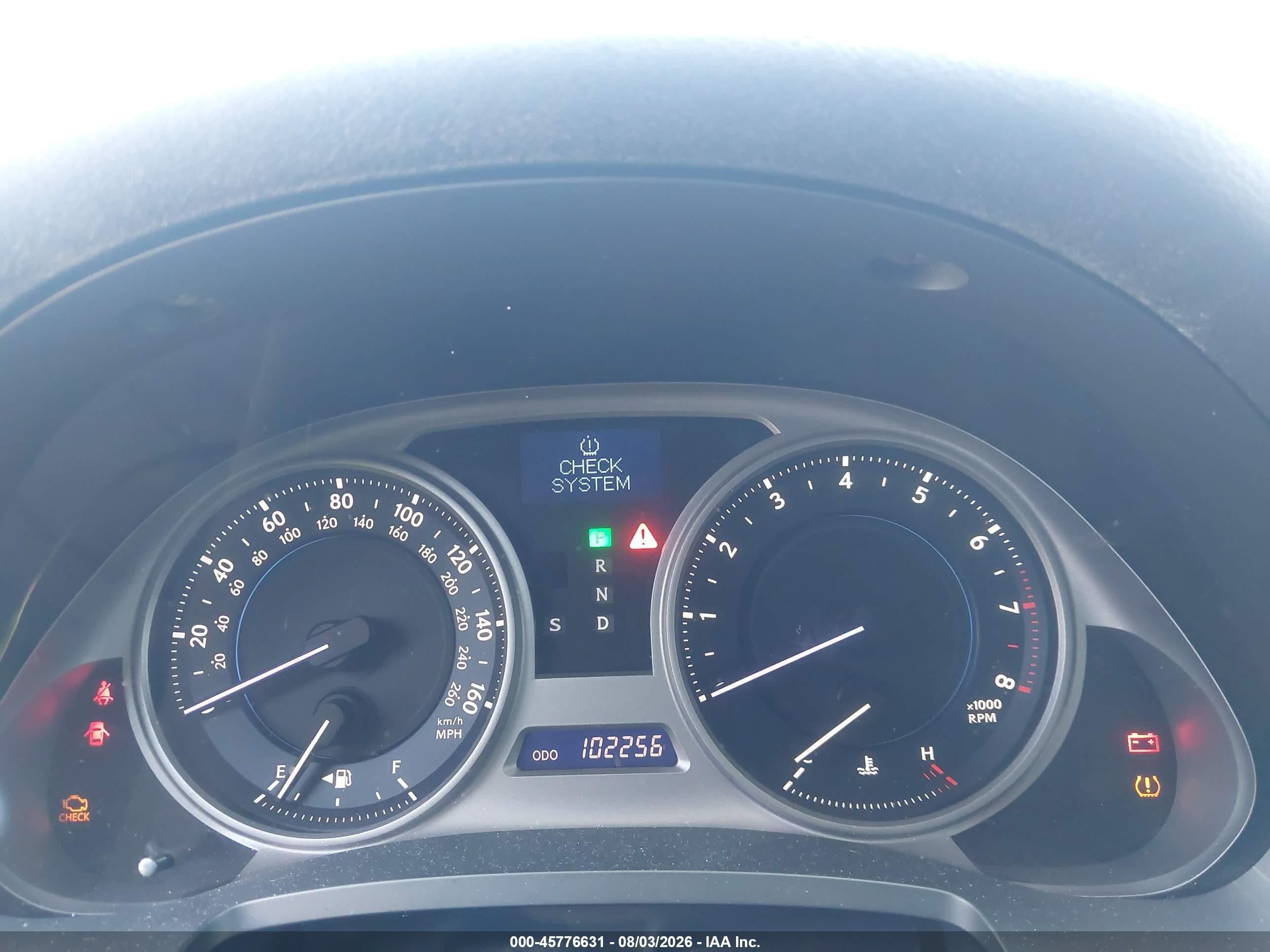 2008 Lexus Is 250   Gray vin: JTHCK262485016176