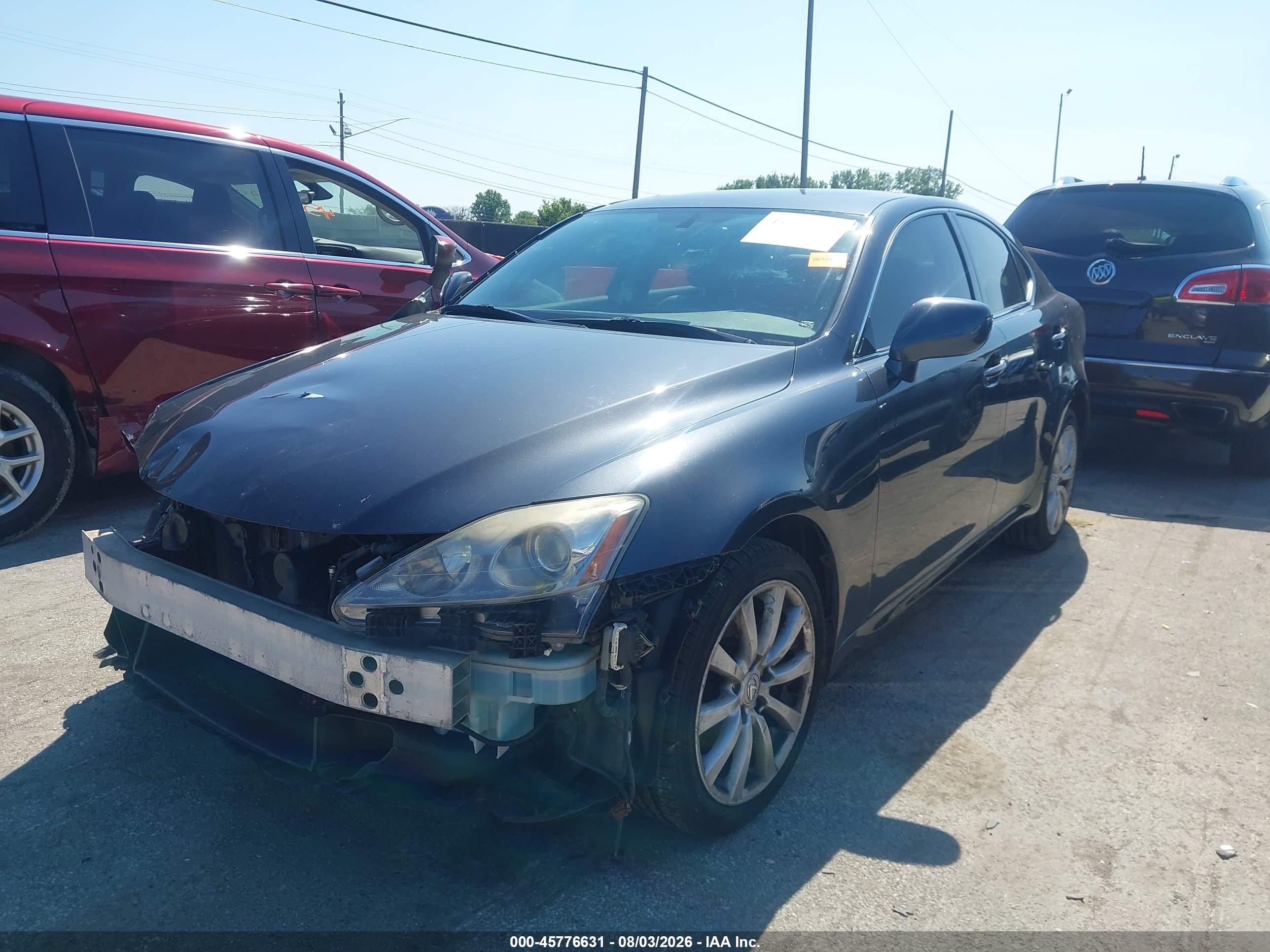2008 Lexus Is 250   Gray vin: JTHCK262485016176