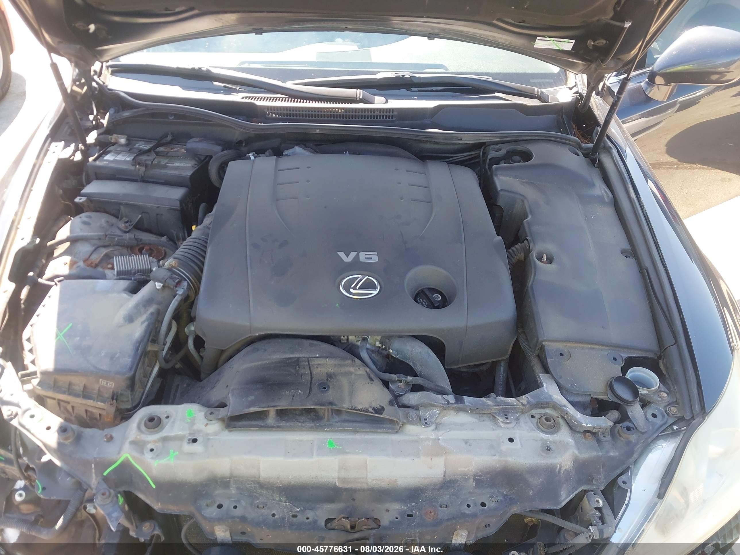 2008 Lexus Is 250   Gray vin: JTHCK262485016176