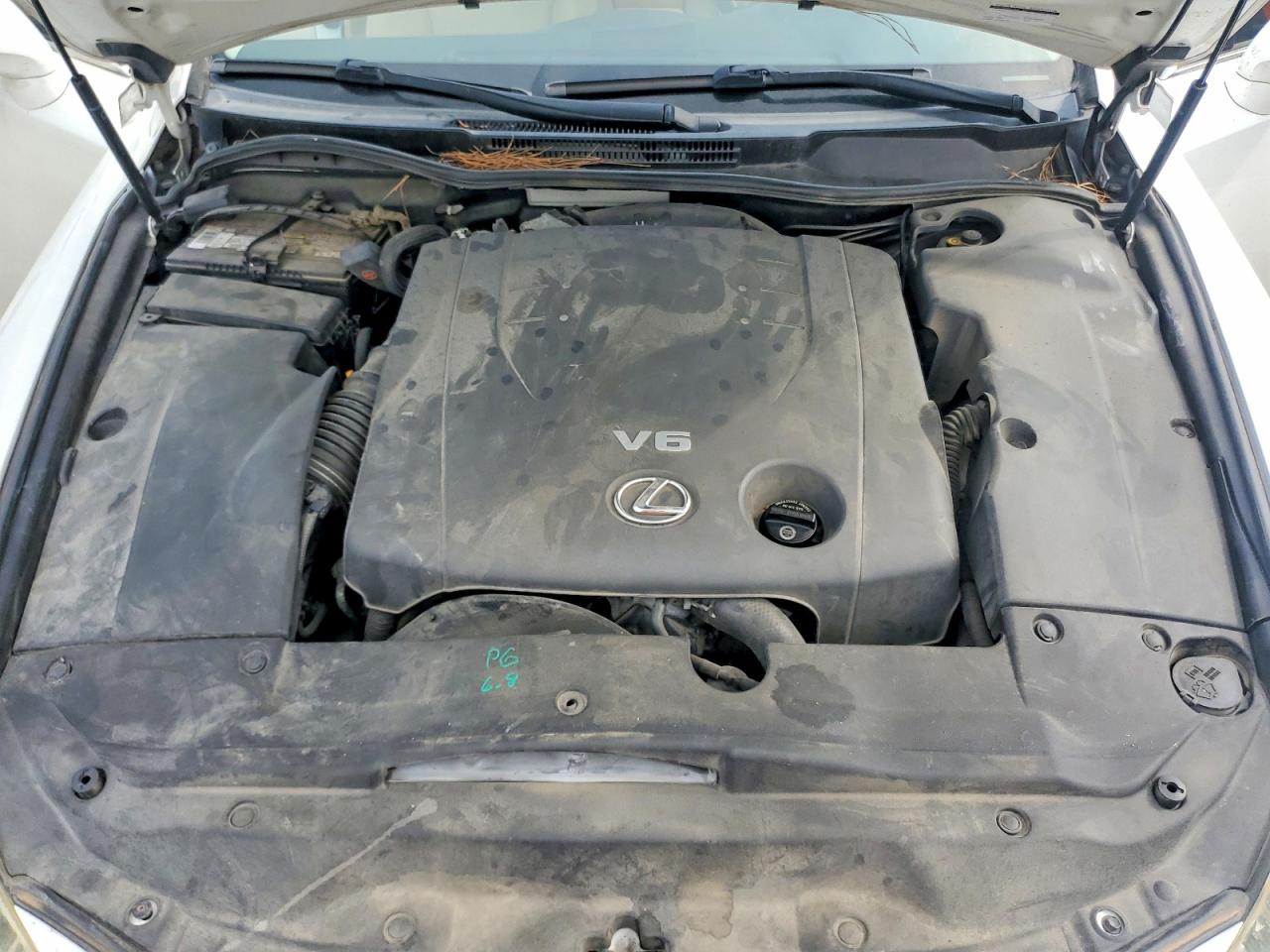 2008 Lexus Is 250 Белый vin: JTHCK262485023449