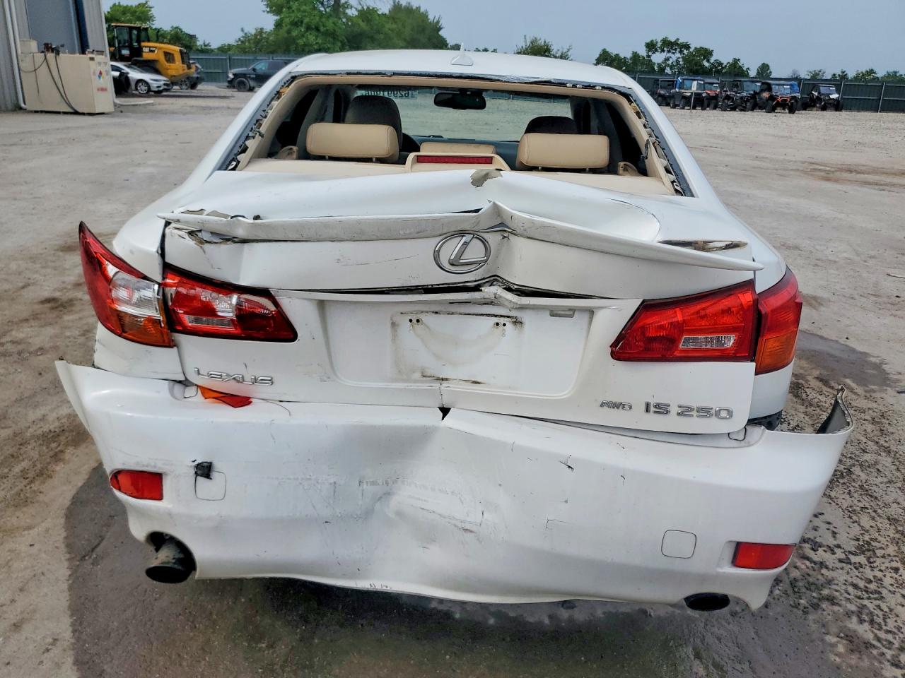 2008 Lexus Is 250 Белый vin: JTHCK262485023449