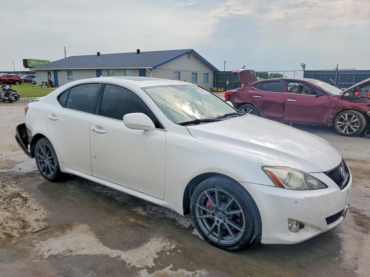 2008 Lexus Is 250 Белый vin: JTHCK262485023449