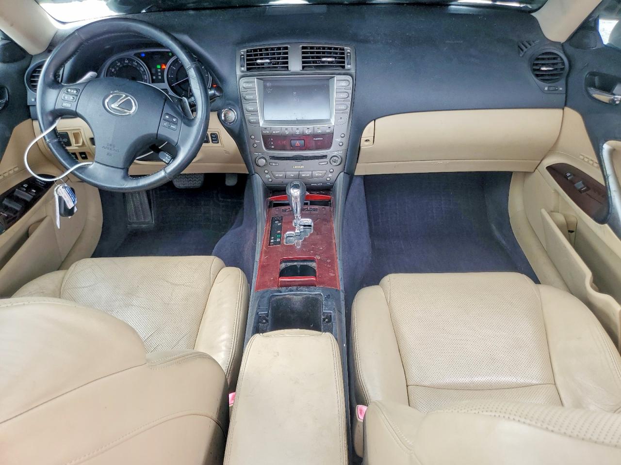 2008 Lexus Is 250 Белый vin: JTHCK262485023449