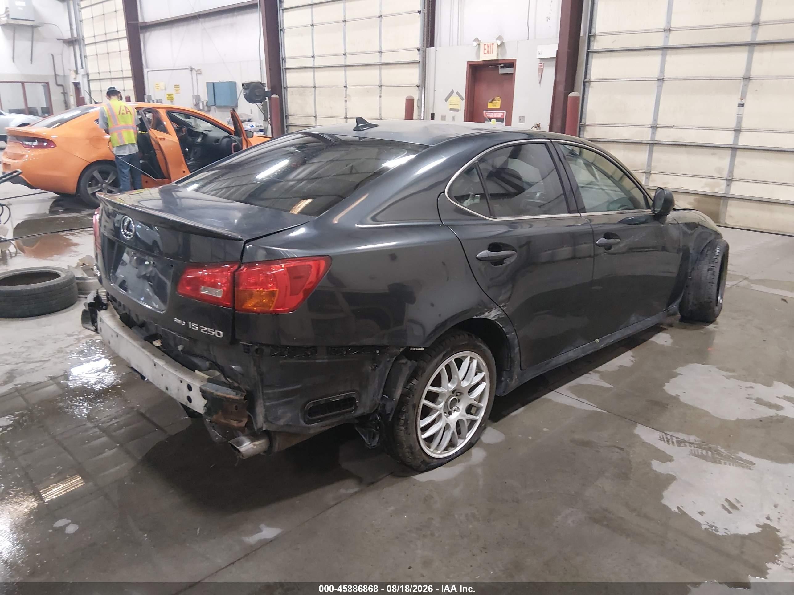 2008 Lexus Is 250   Gray vin: JTHCK262485023953