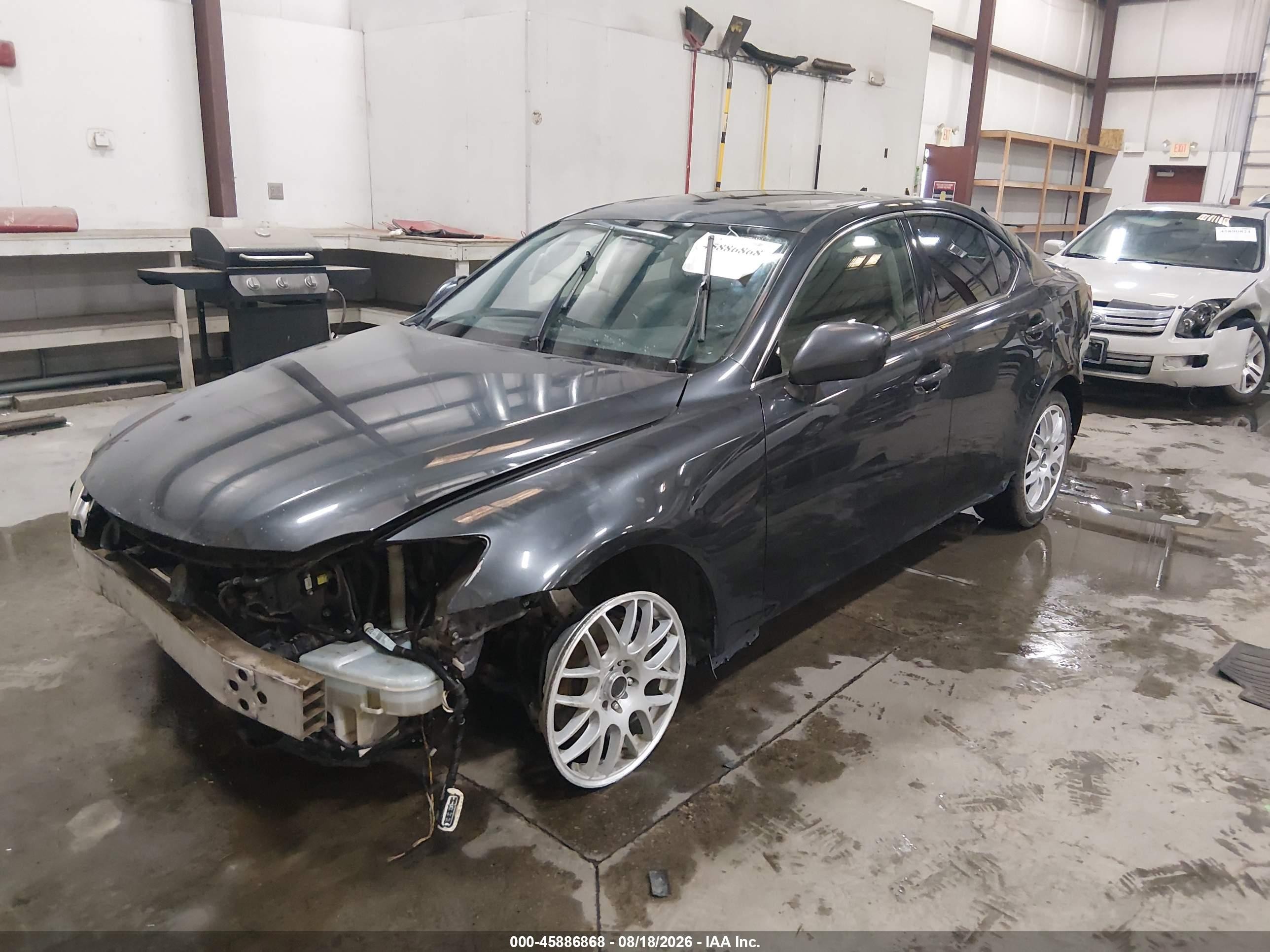 2008 Lexus Is 250   Gray vin: JTHCK262485023953