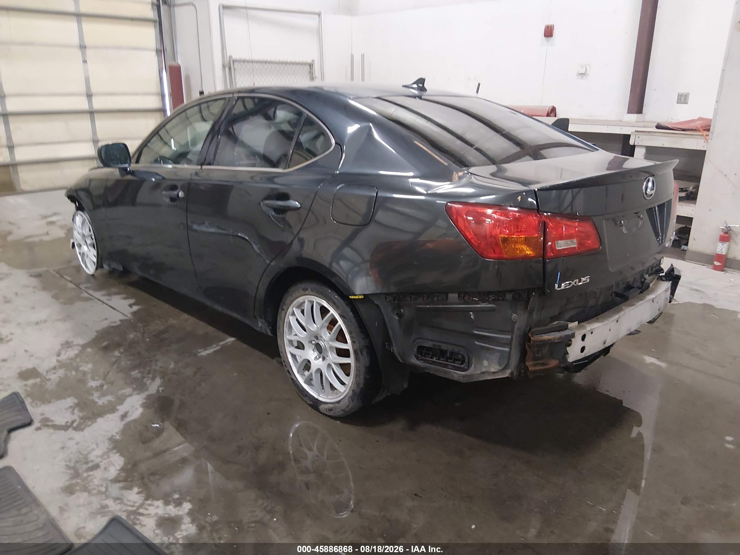 2008 Lexus Is 250   Gray vin: JTHCK262485023953