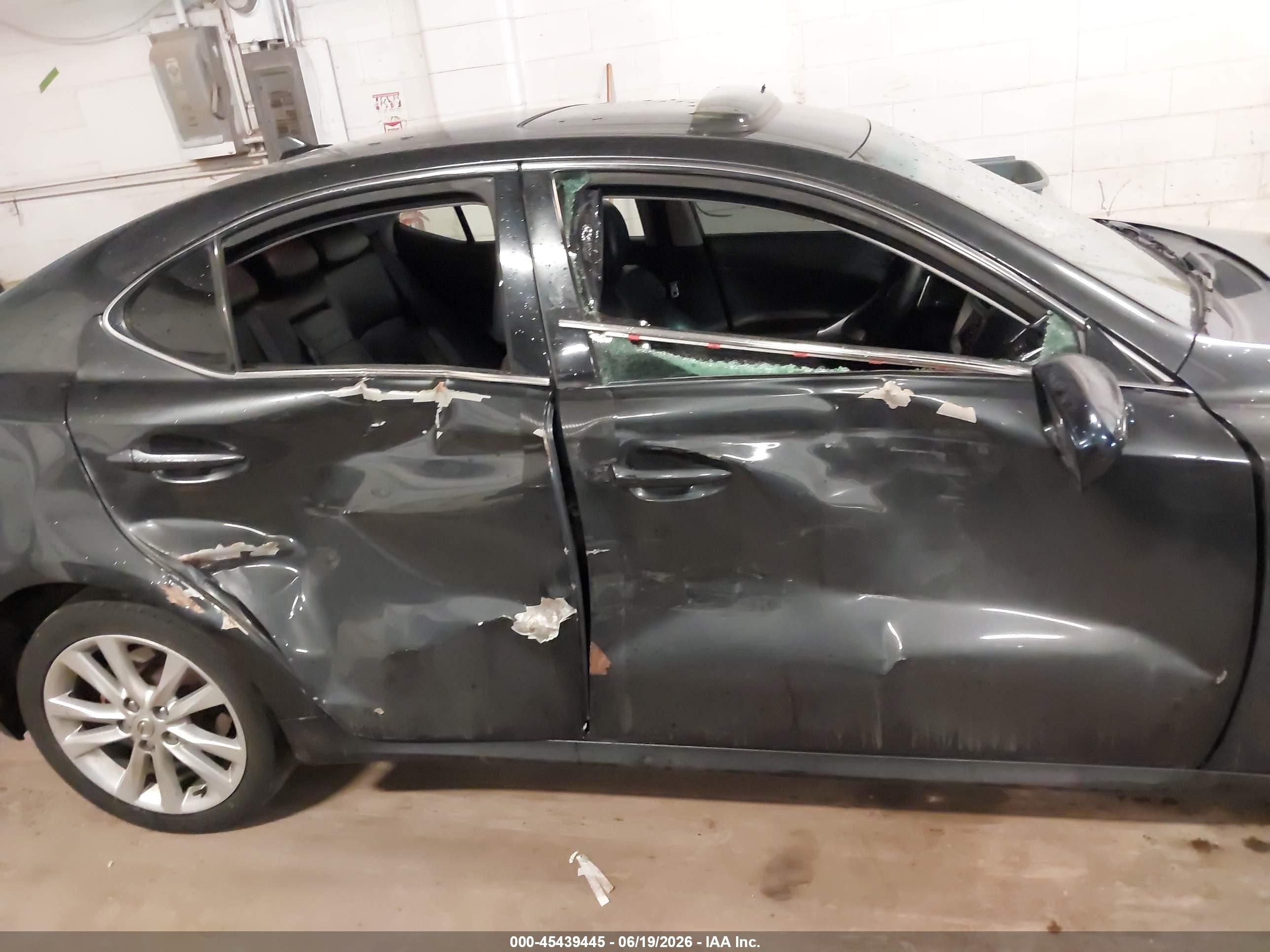 2008 Lexus Is 250   Gray vin: JTHCK262485026609
