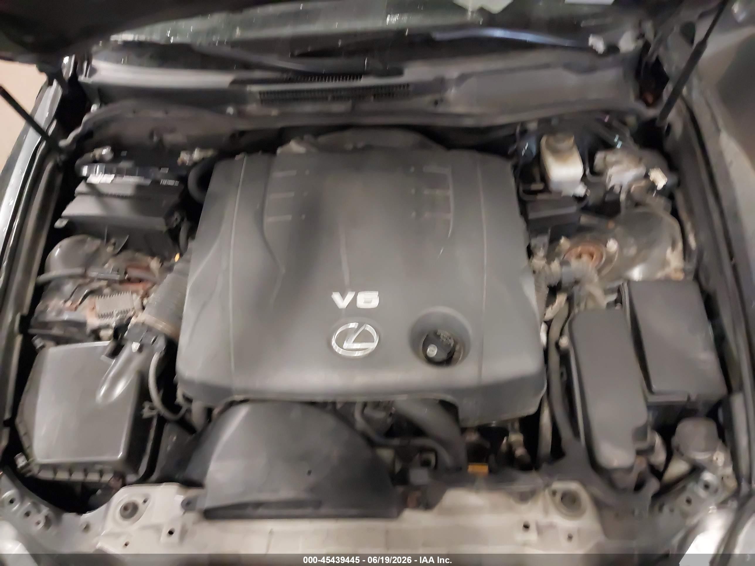 2008 Lexus Is 250   Gray vin: JTHCK262485026609