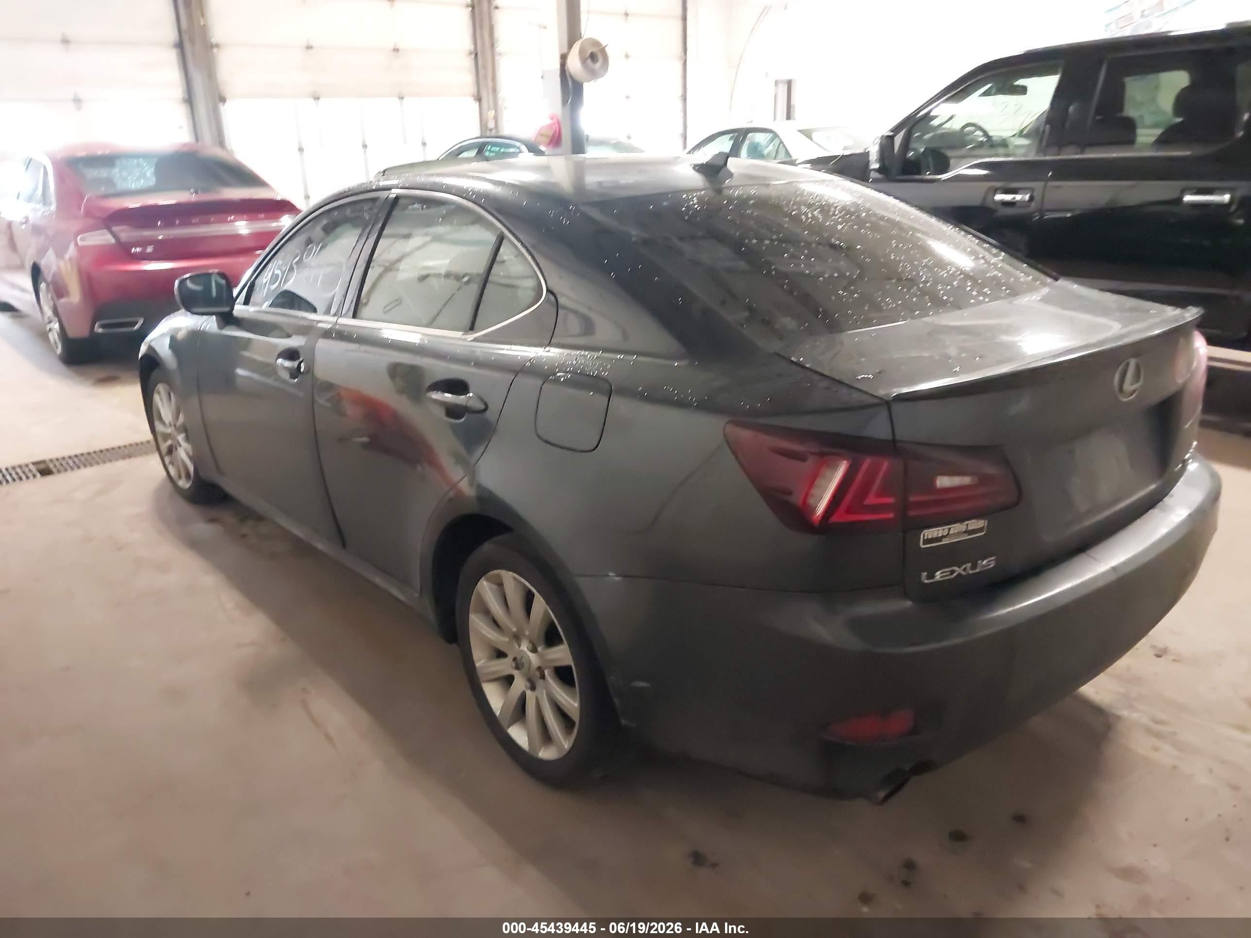 2008 Lexus Is 250   Gray vin: JTHCK262485026609