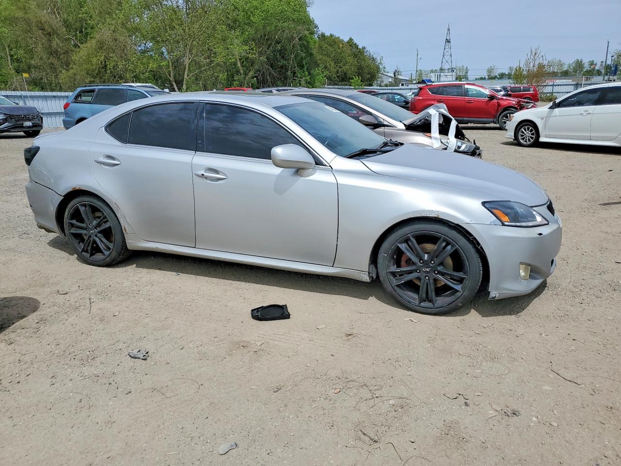 2006 Lexus Is 250 Silver vin: JTHCK262562003502