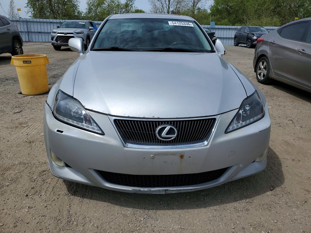 2006 Lexus Is 250 Silver vin: JTHCK262562003502