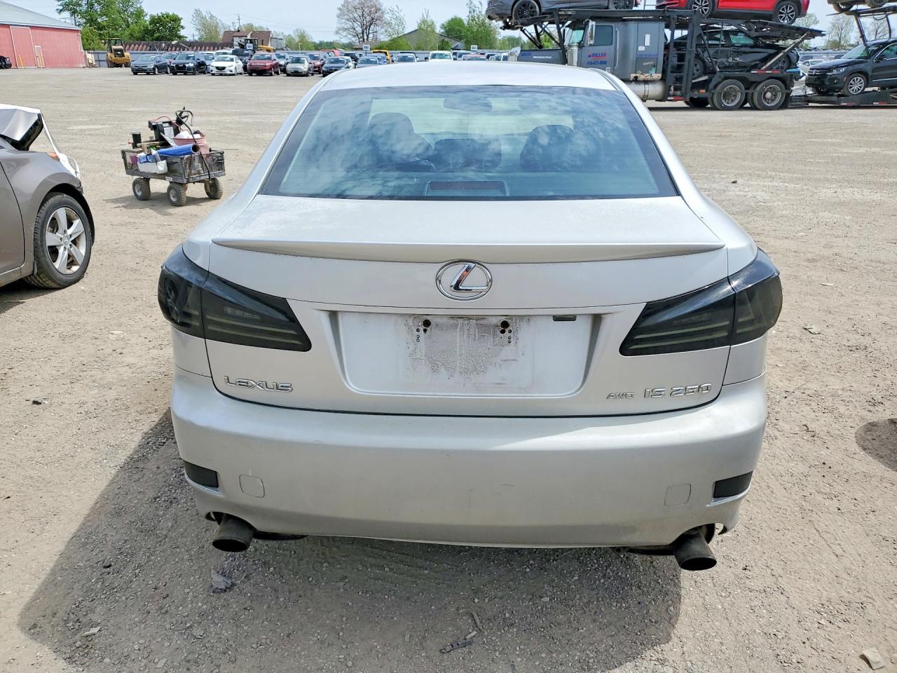 2006 Lexus Is 250 Silver vin: JTHCK262562003502