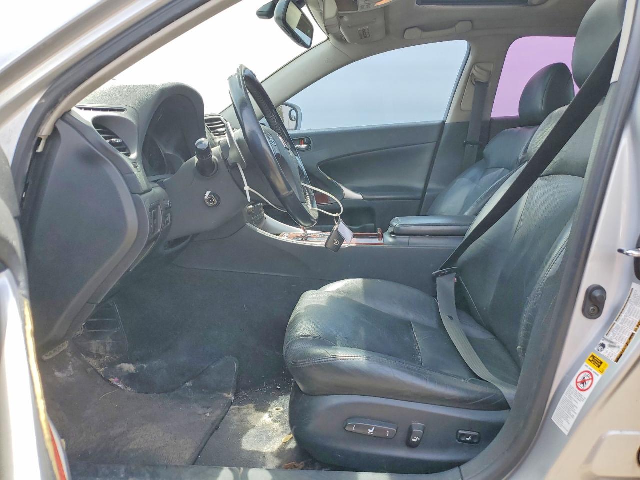 2006 Lexus Is 250 Silver vin: JTHCK262562003502