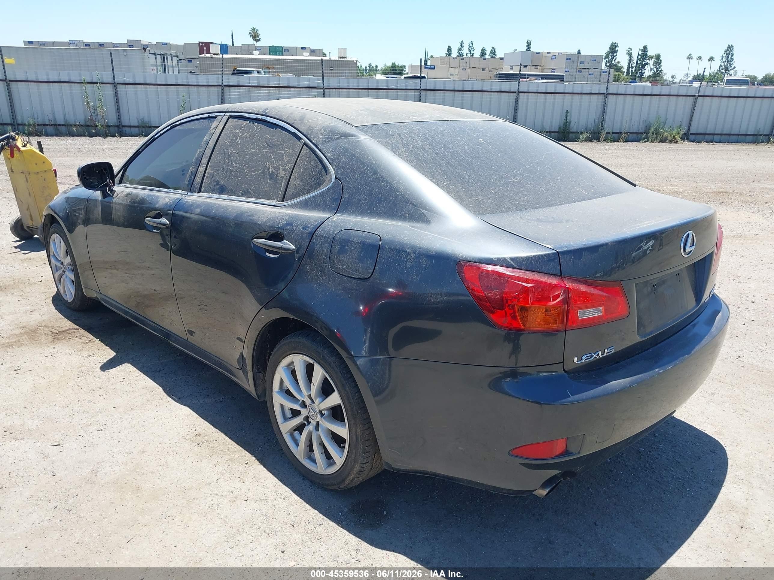 2006 Lexus Is 250   Gray vin: JTHCK262565004938