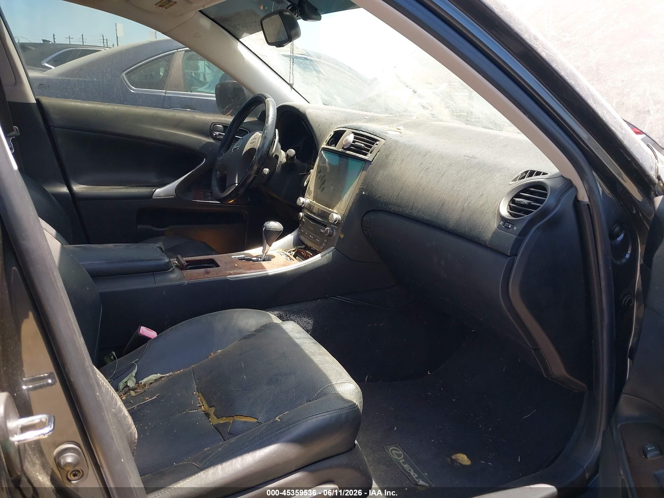 2006 Lexus Is 250   Gray vin: JTHCK262565004938