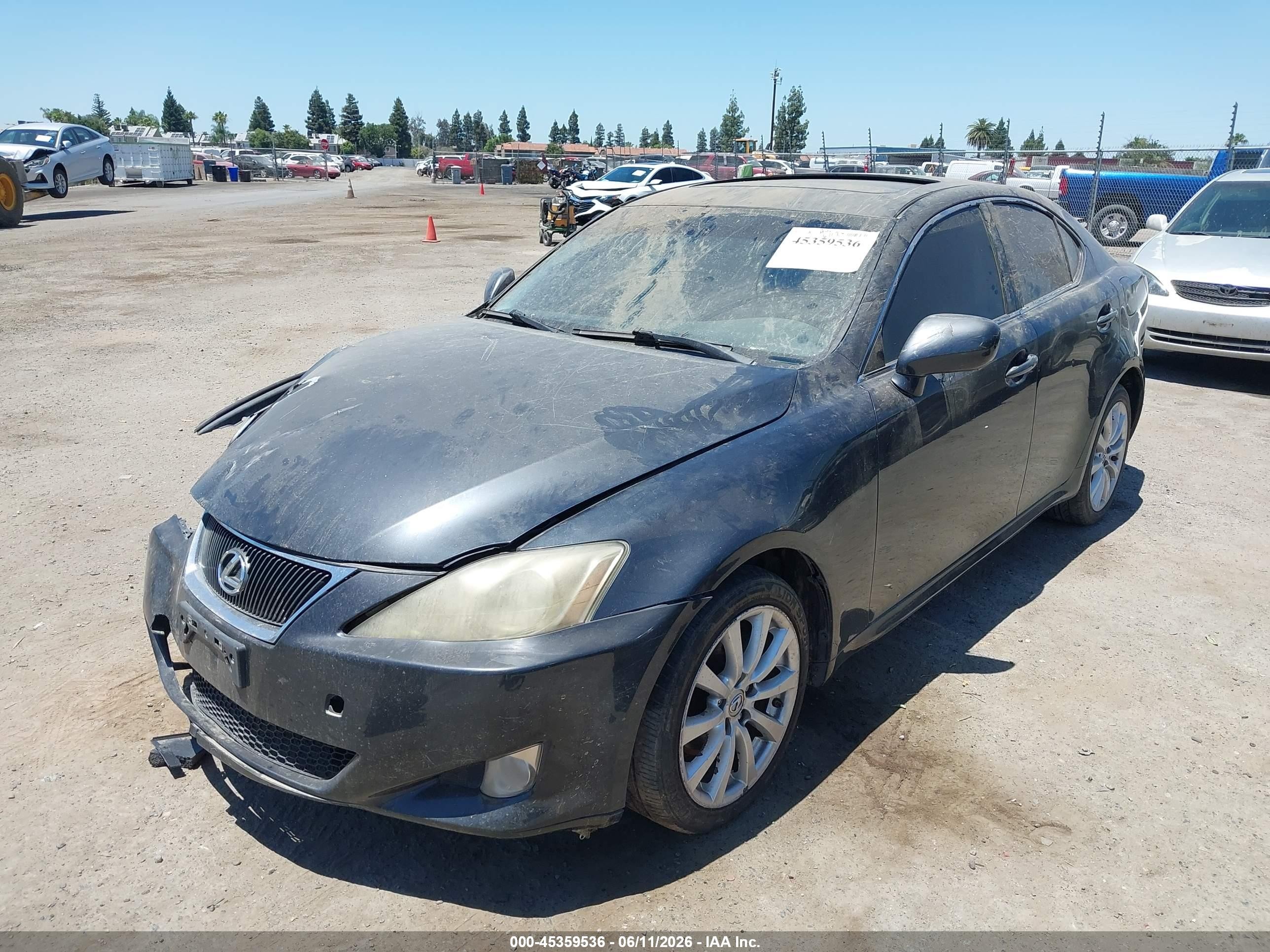 2006 Lexus Is 250   Gray vin: JTHCK262565004938