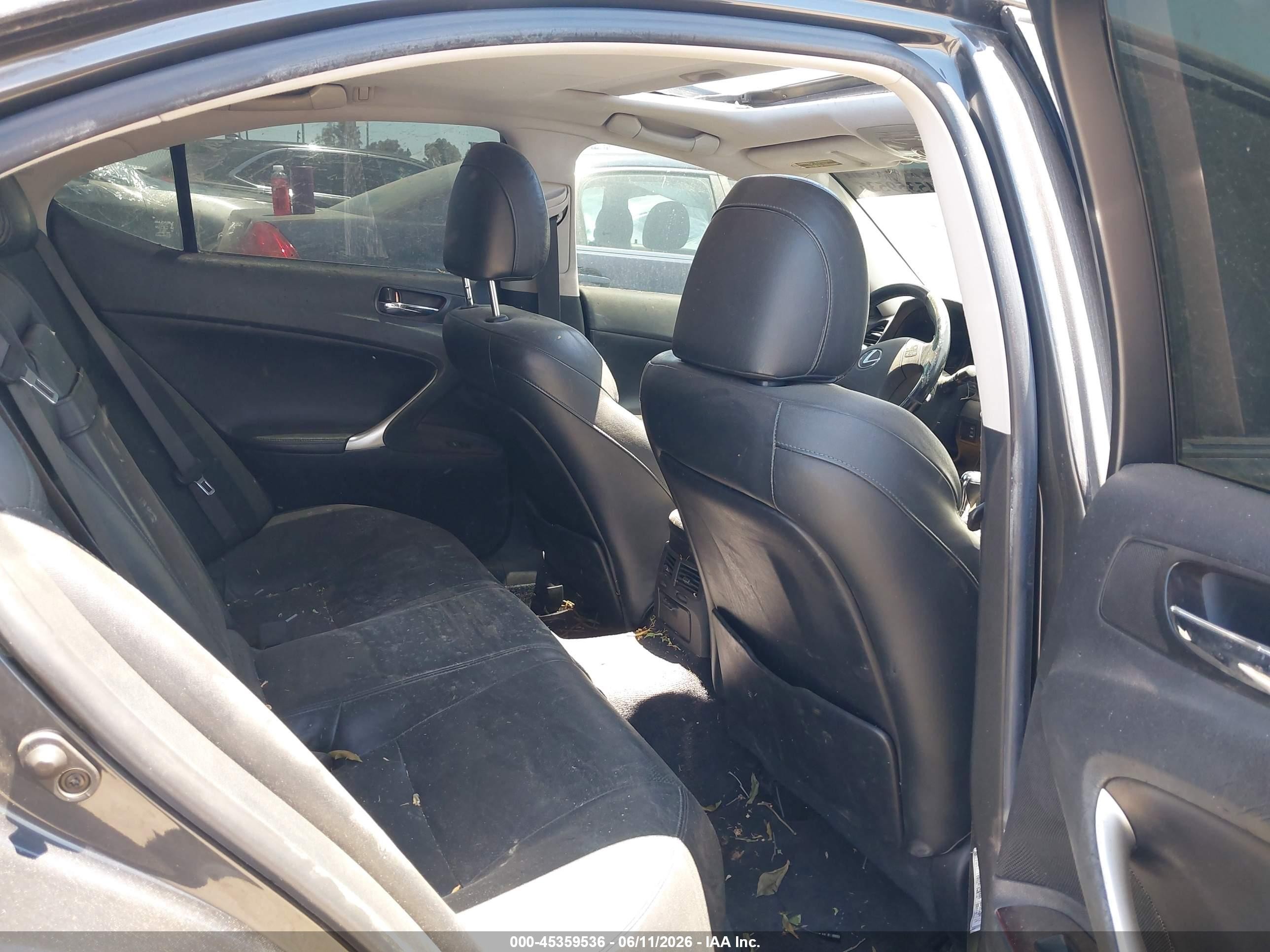 2006 Lexus Is 250   Gray vin: JTHCK262565004938