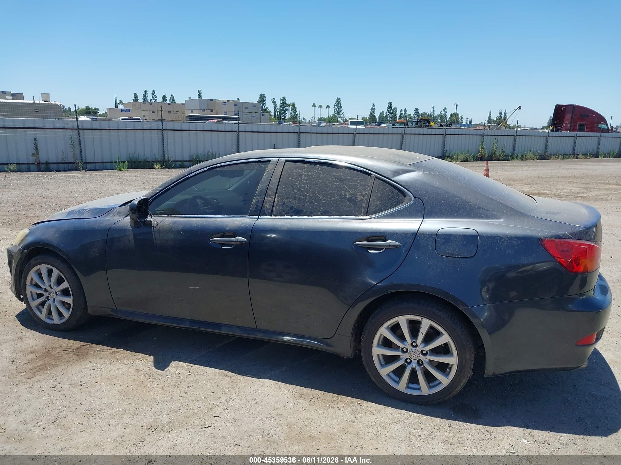 2006 Lexus Is 250   Gray vin: JTHCK262565004938