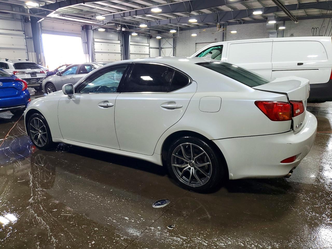 2007 Lexus Is 250 White vin: JTHCK262575014077
