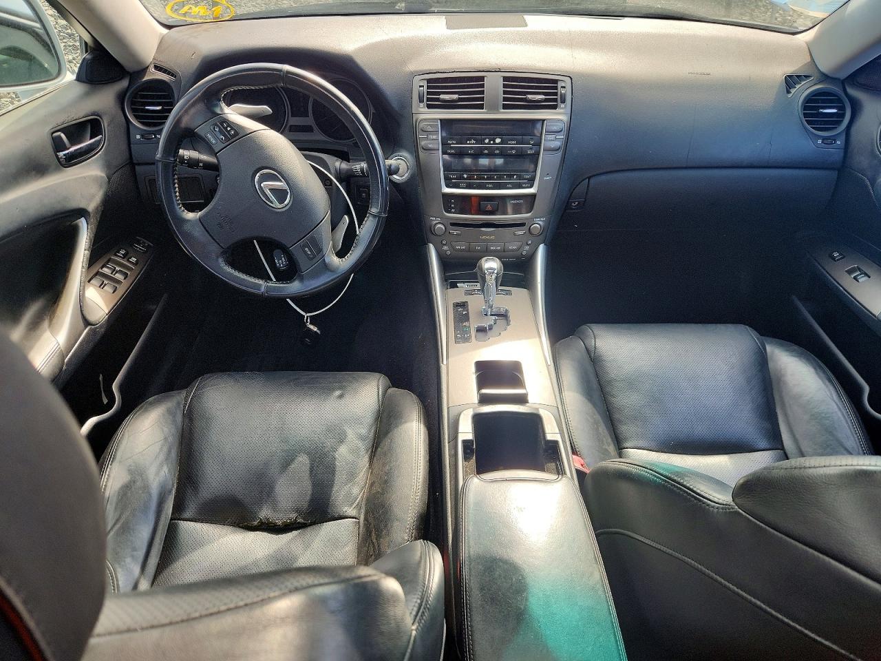 2007 Lexus Is 250 White vin: JTHCK262575014077