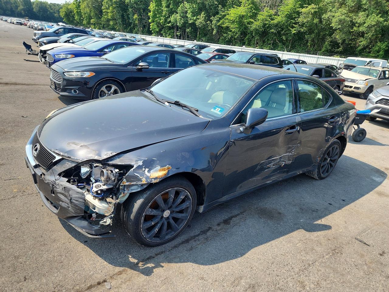 2008 Lexus Is 250 Синий vin: JTHCK262582022182