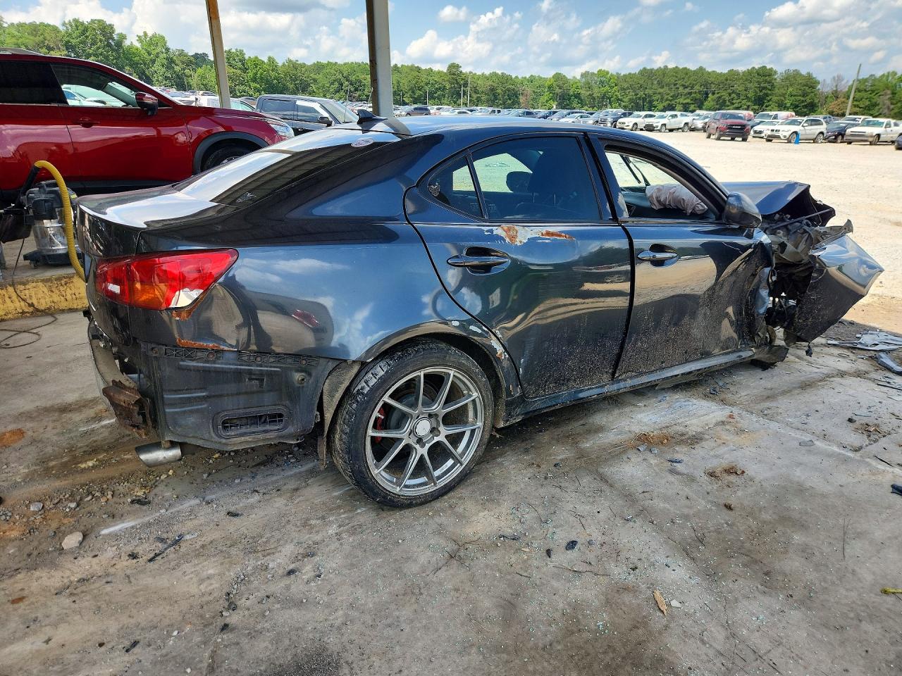 2008 Lexus Is 250 Gray vin: JTHCK262582024420