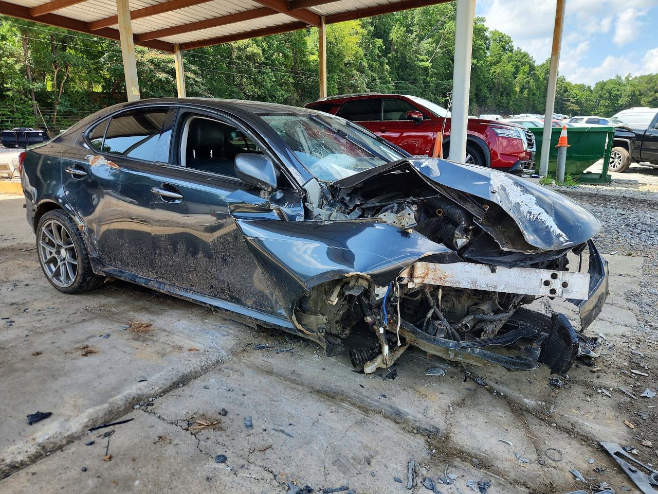 2008 Lexus Is 250 Gray vin: JTHCK262582024420