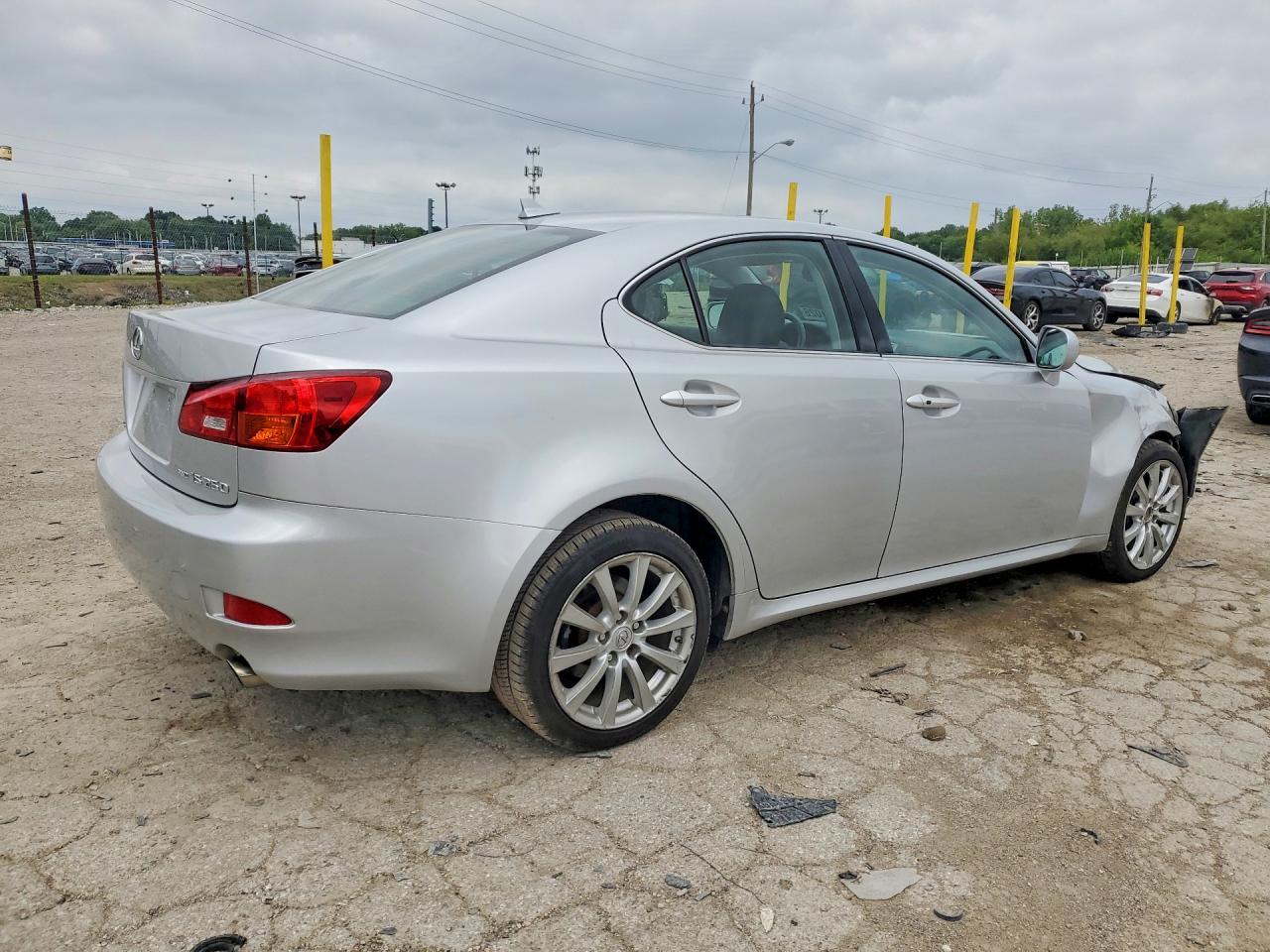 2008 Lexus Is 250 Silver vin: JTHCK262582025485