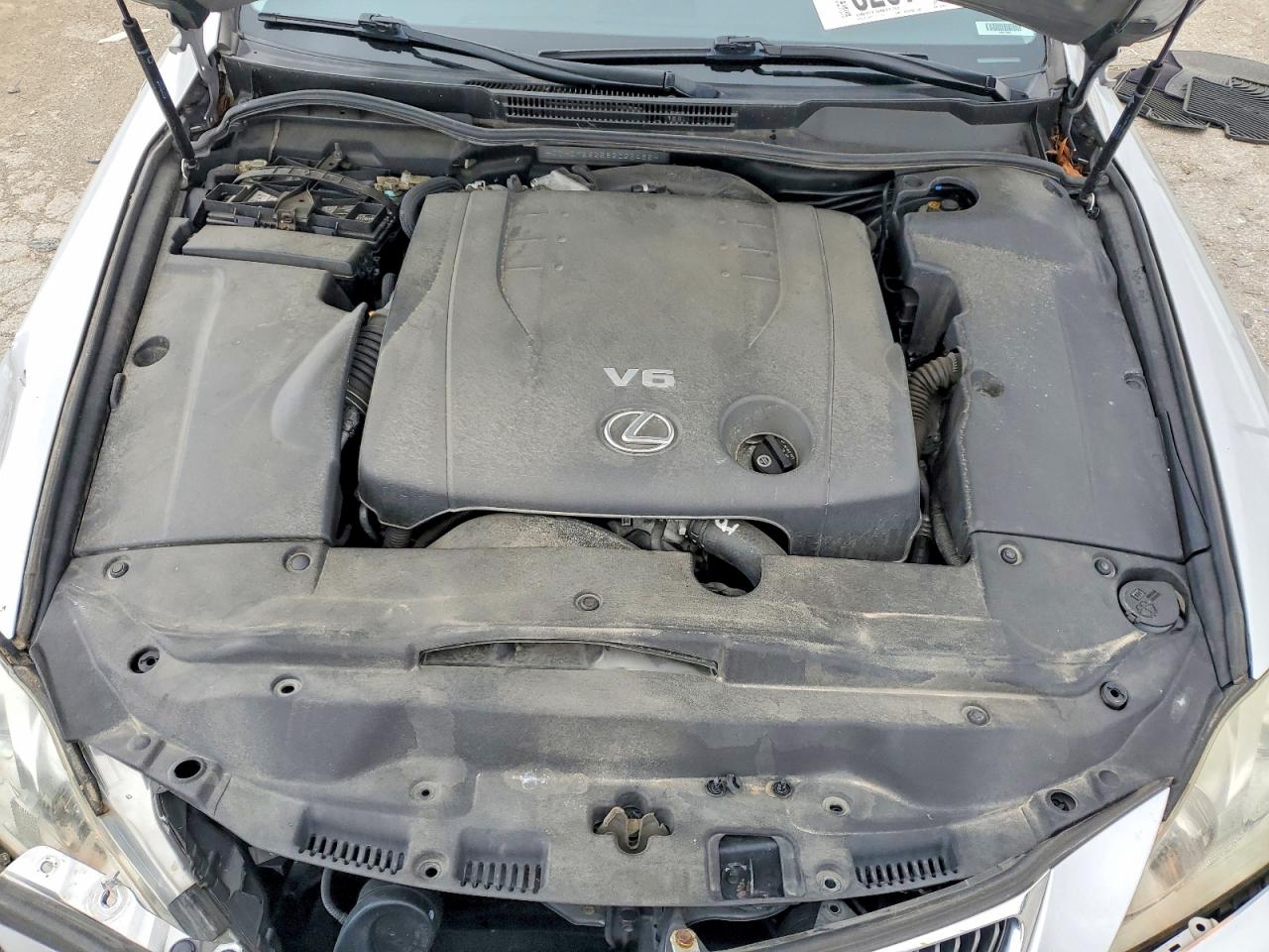 2008 Lexus Is 250 Silver vin: JTHCK262582025485