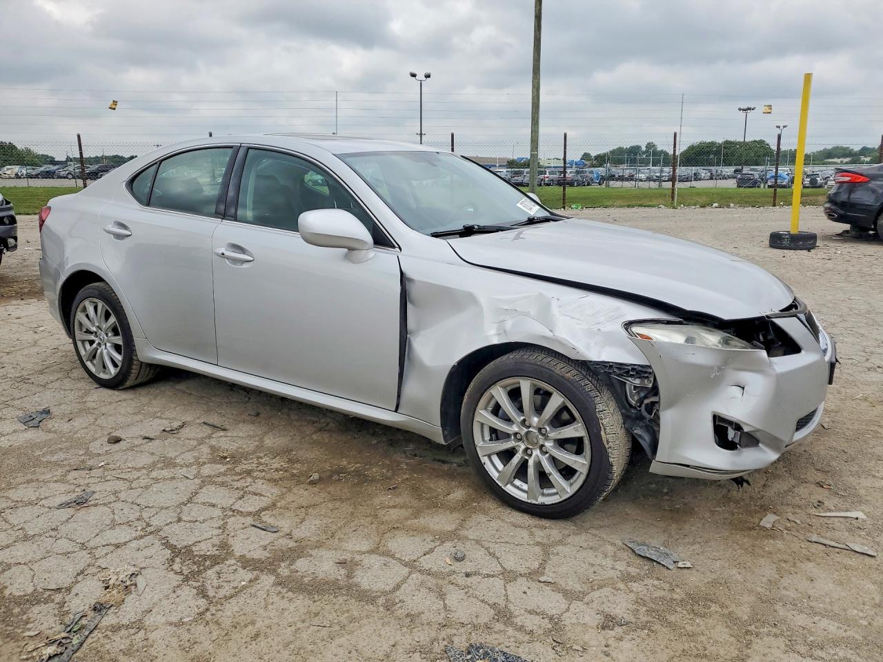 2008 Lexus Is 250 Silver vin: JTHCK262582025485