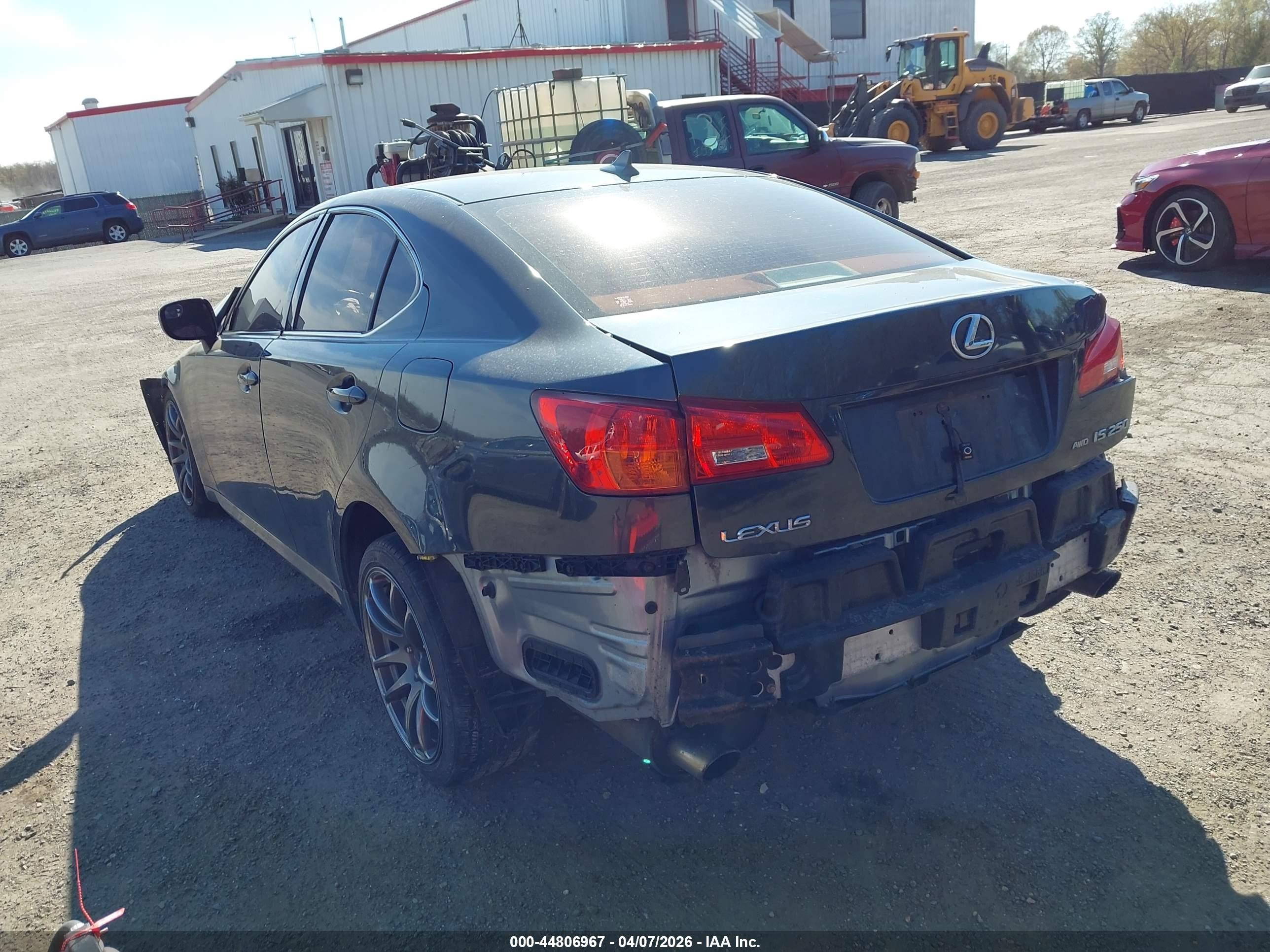 2008 Lexus Is 250   Gray vin: JTHCK262585020446