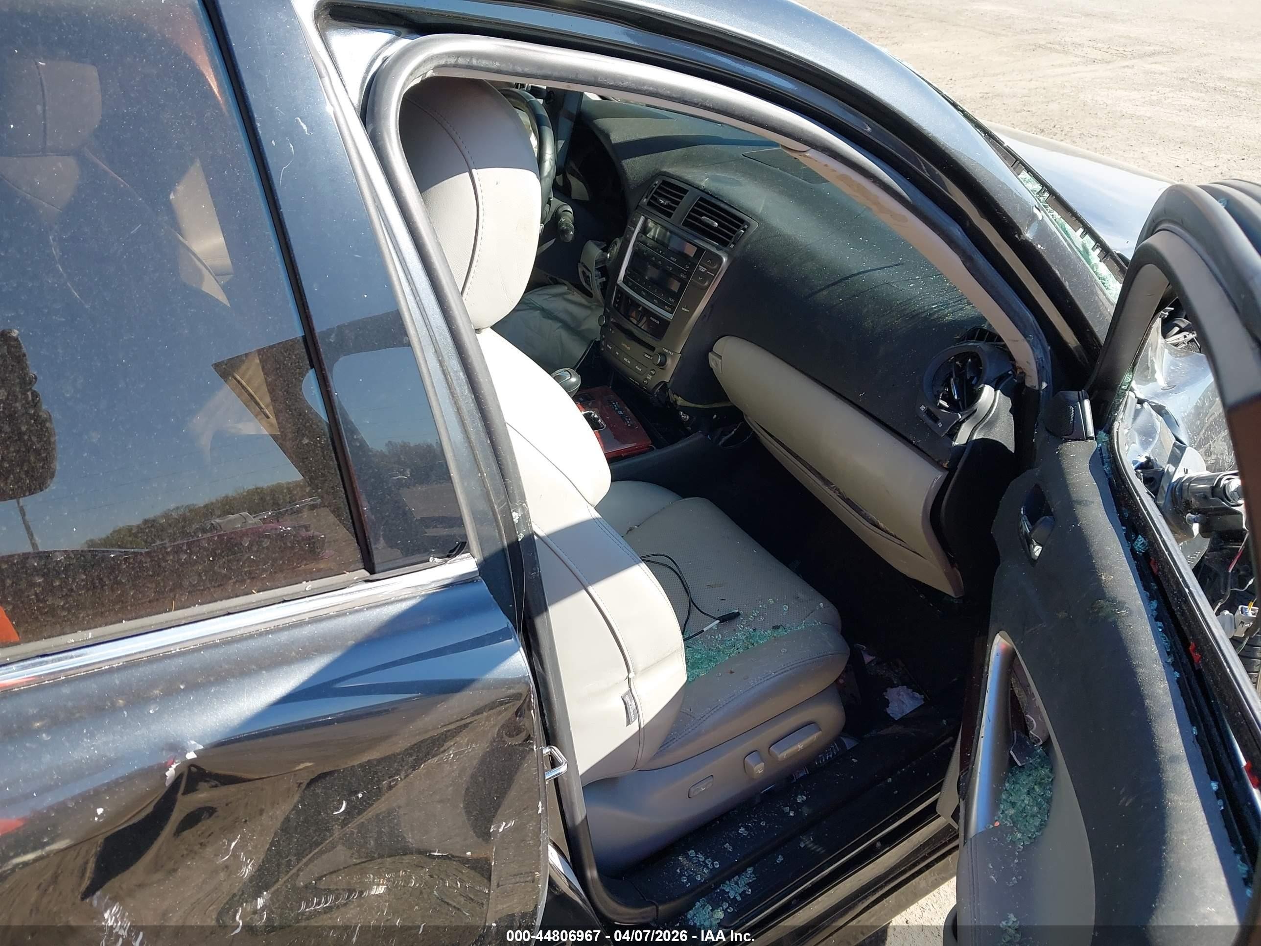 2008 Lexus Is 250   Gray vin: JTHCK262585020446