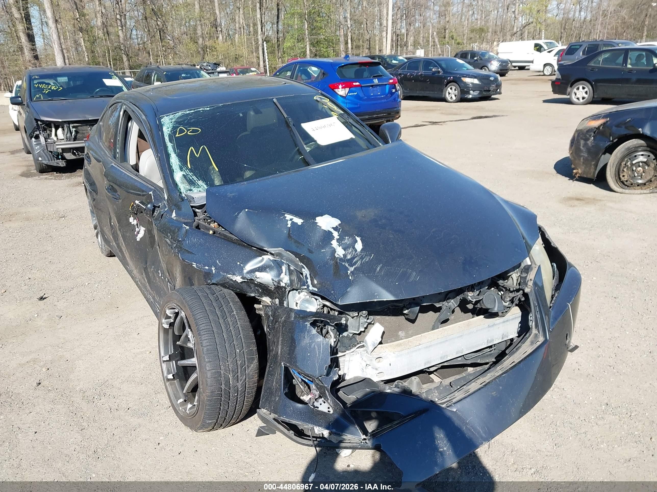 2008 Lexus Is 250   Gray vin: JTHCK262585020446