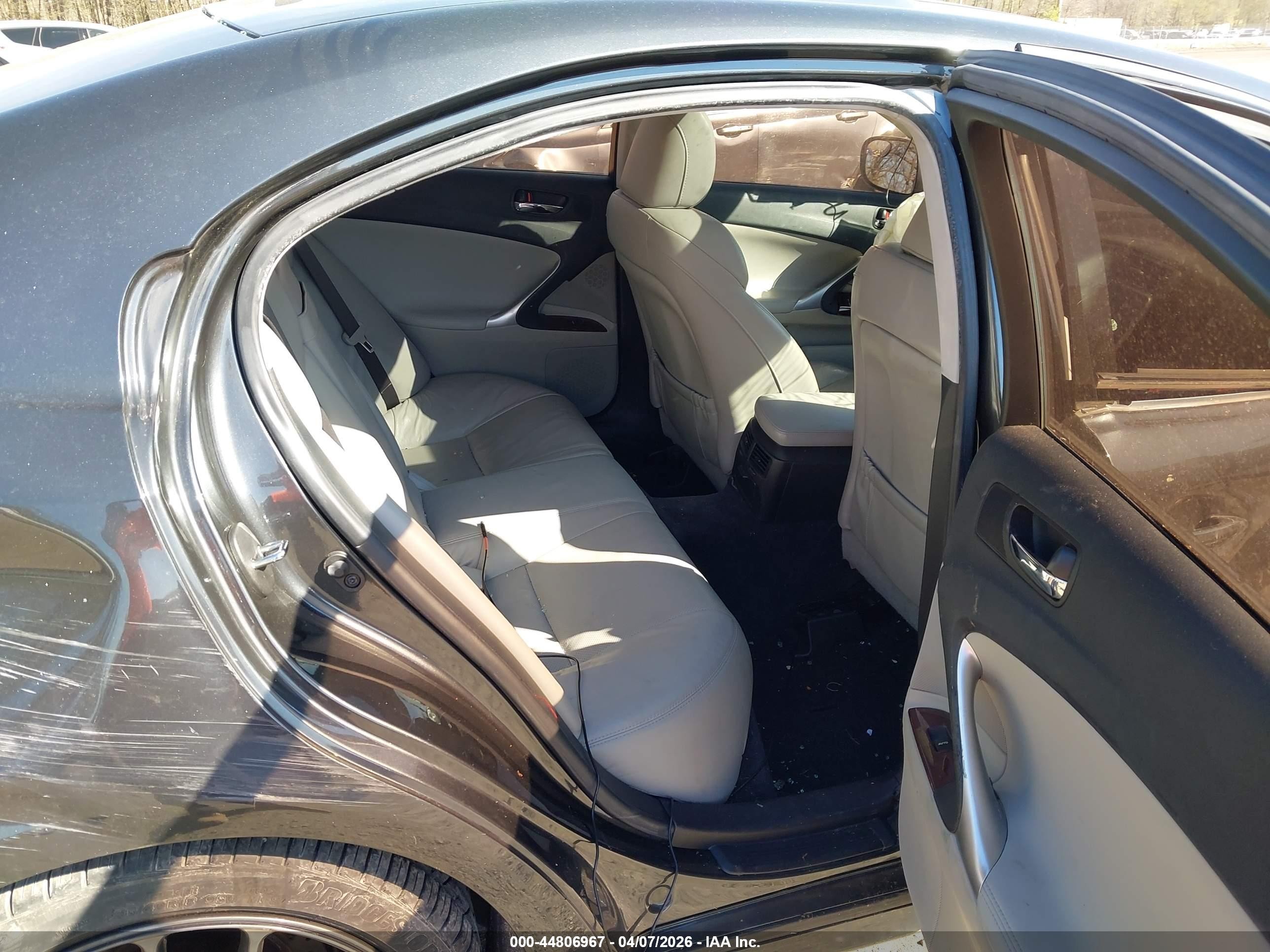 2008 Lexus Is 250   Gray vin: JTHCK262585020446