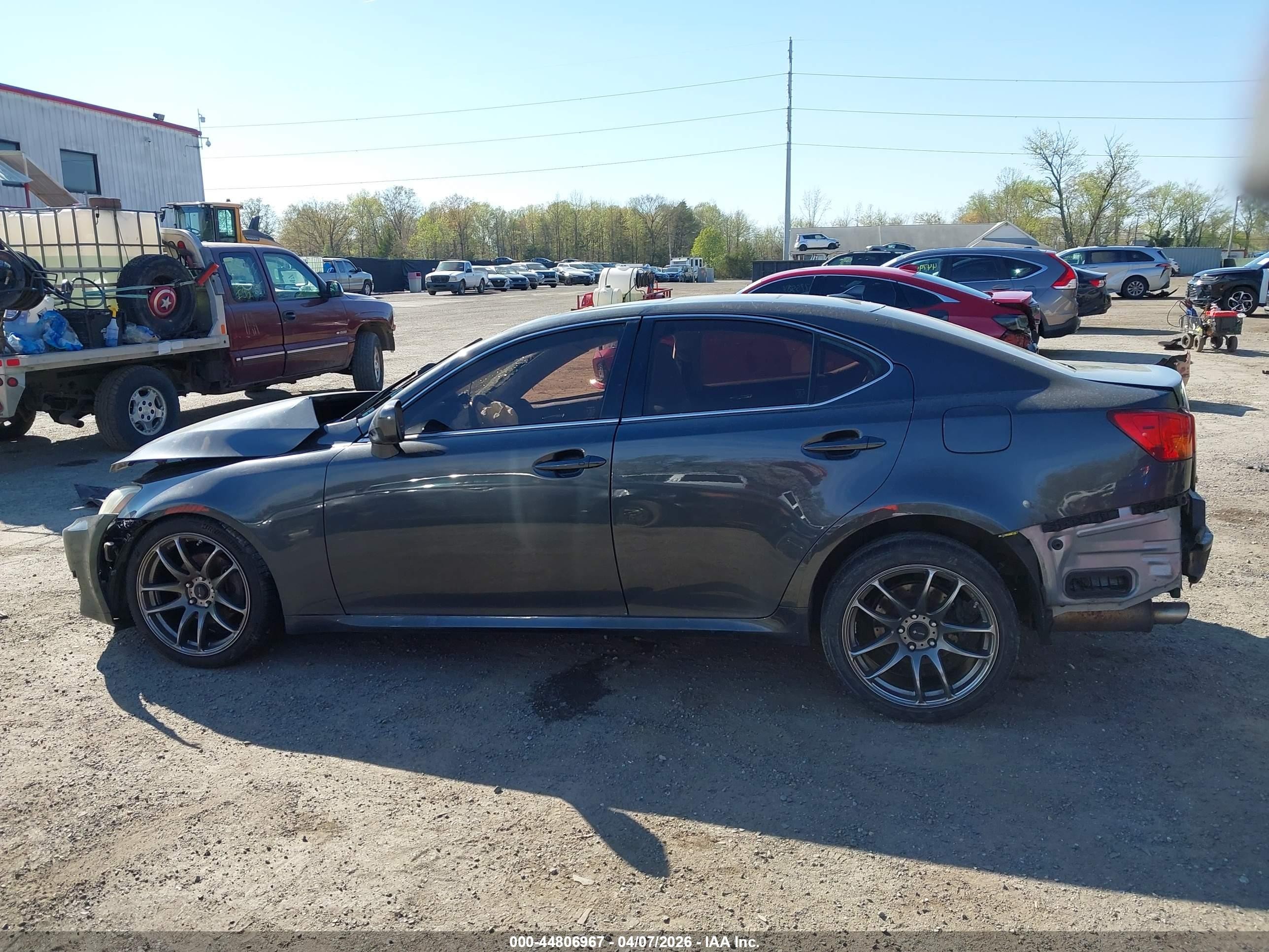 2008 Lexus Is 250   Gray vin: JTHCK262585020446