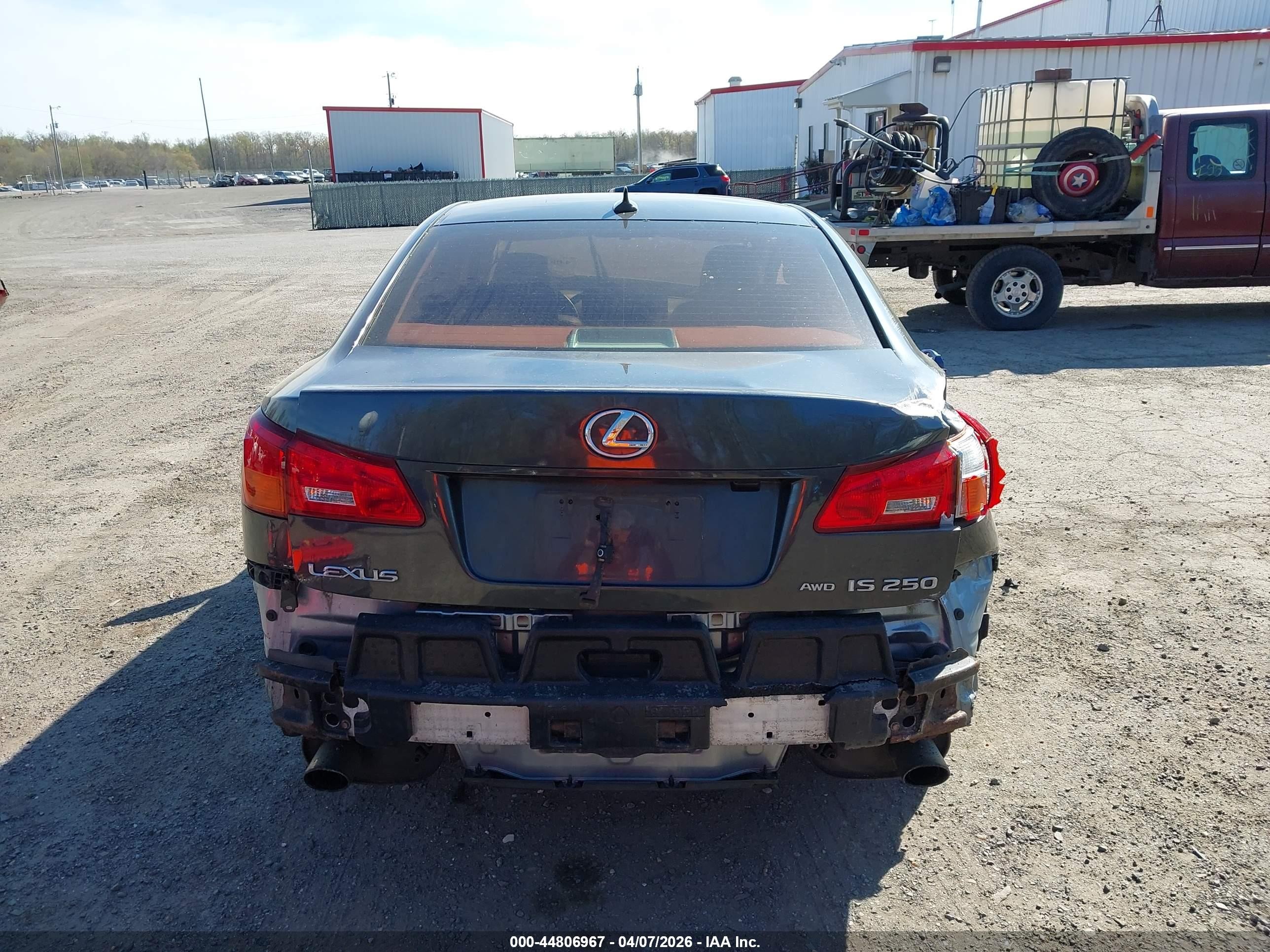 2008 Lexus Is 250   Gray vin: JTHCK262585020446