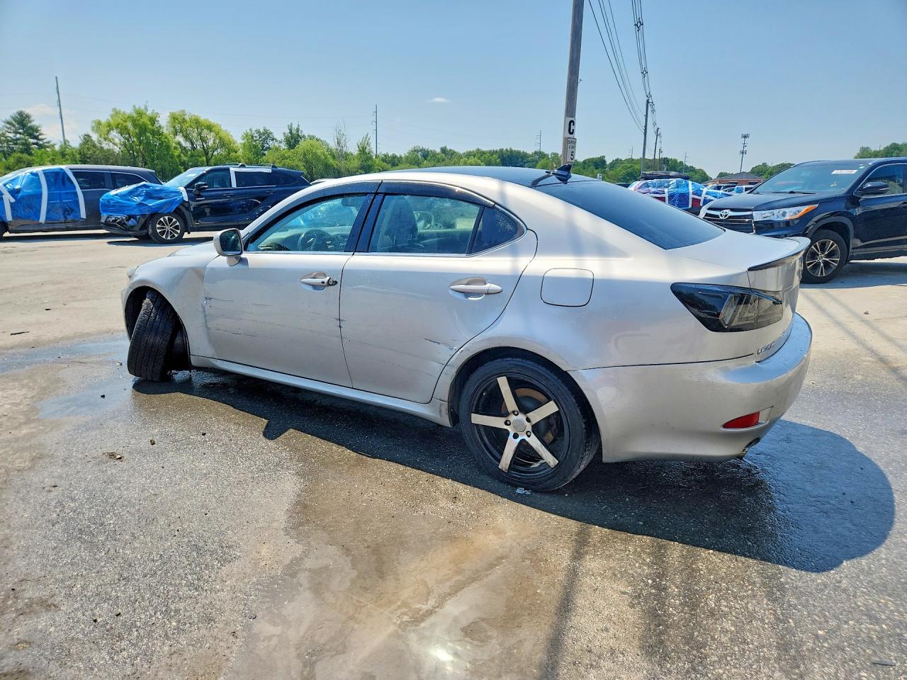 2008 Lexus Is 250 Gray vin: JTHCK262585022956